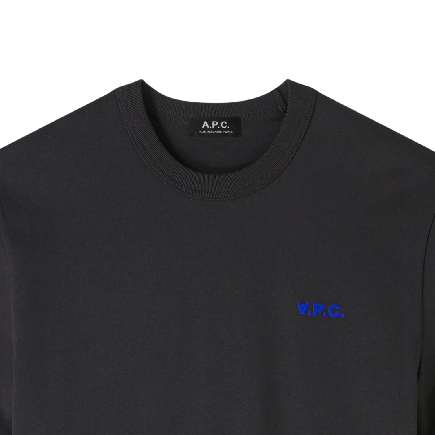 Boxy Petit VPC T-Shirt - Noir/Bleu - Image 2