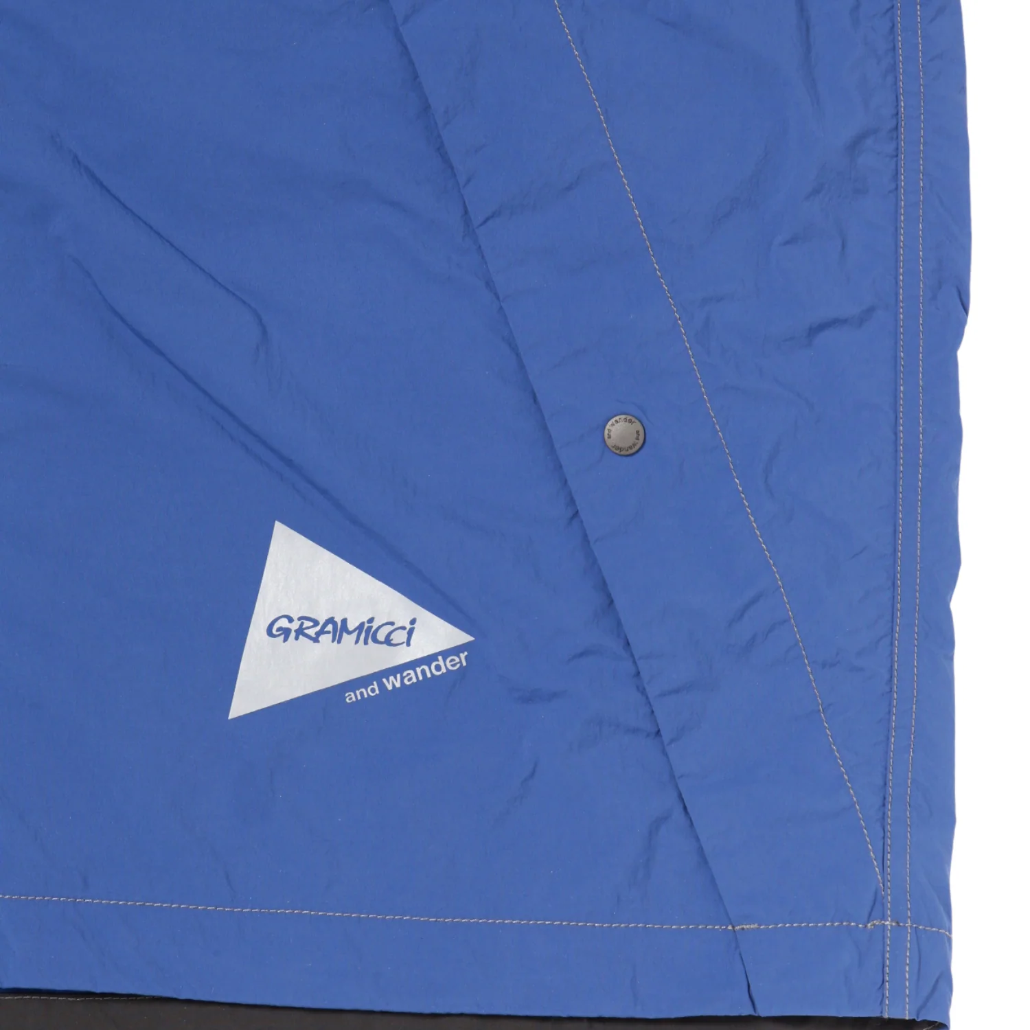 Gramicci x and wander Brushed Nylon Jacket - Blue - Image 12