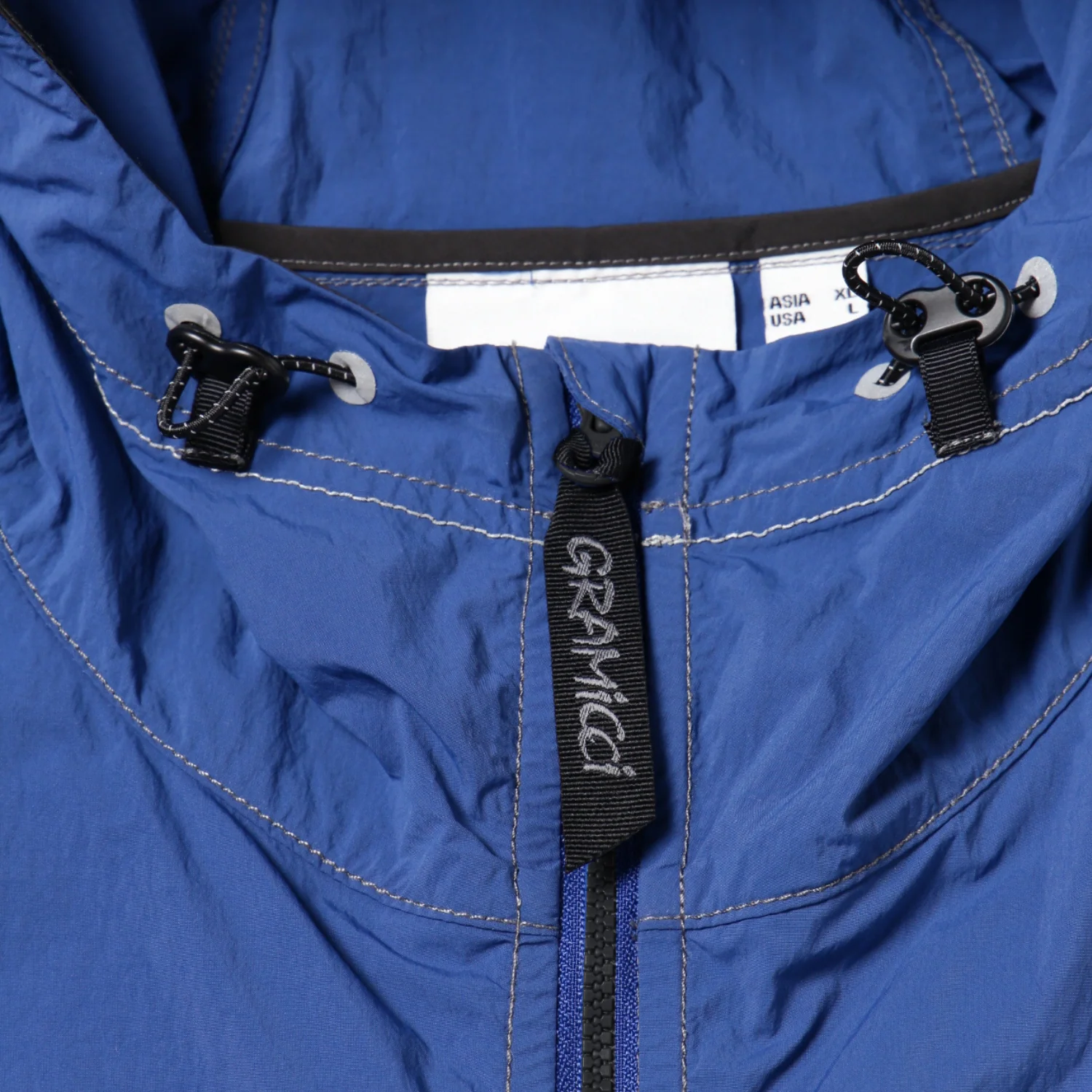 Gramicci x and wander Brushed Nylon Jacket - Blue - Image 8