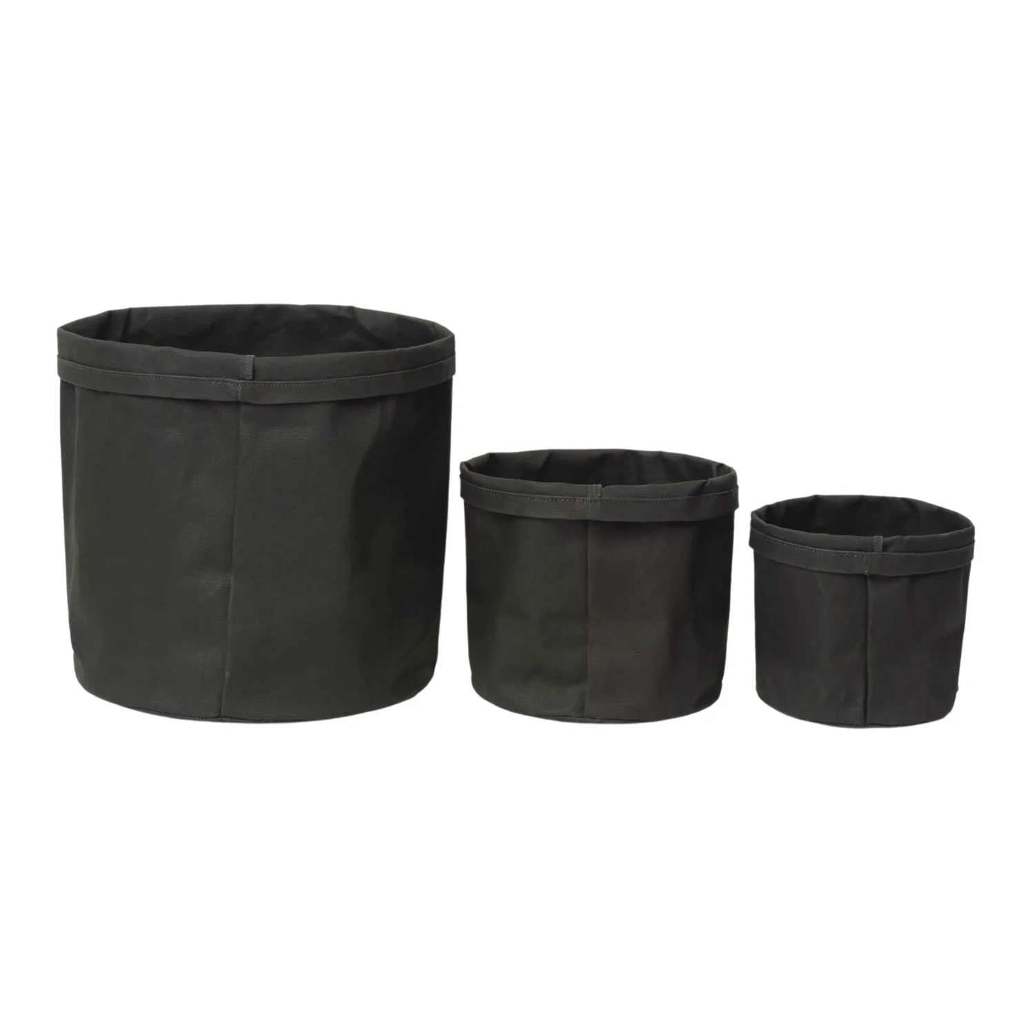 Canvas Planter Set - Olive - Image 2