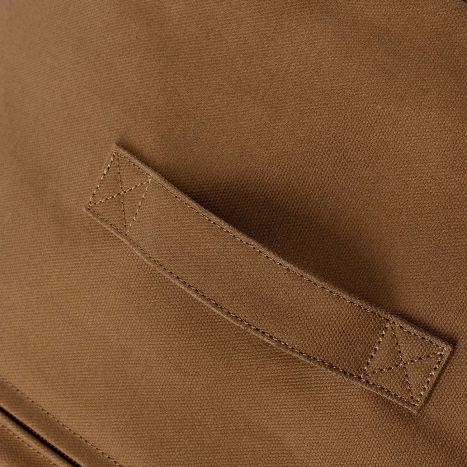 Canvas Pouf - Hamilton Brown - Image 5