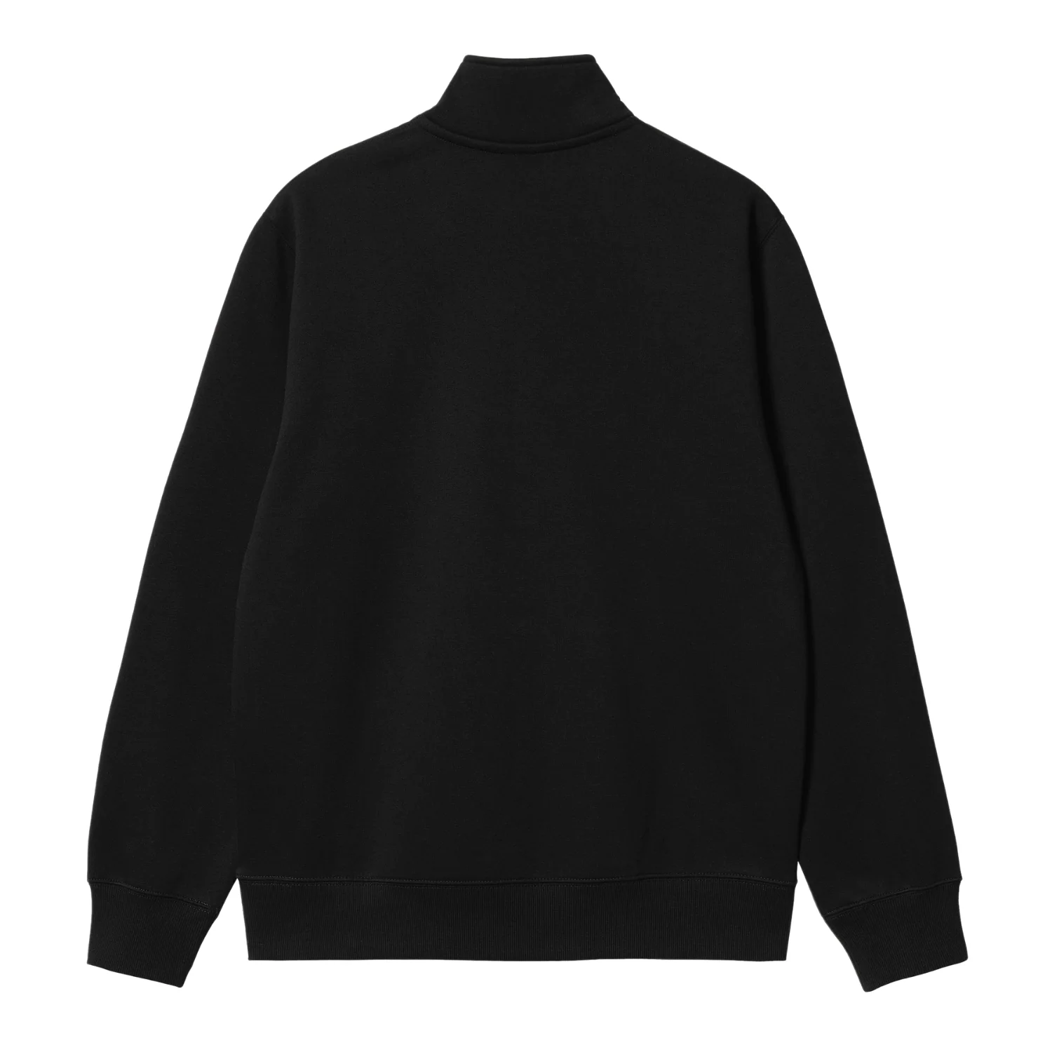 Chase Neck Zip Sweat Black/Gold - Image 2