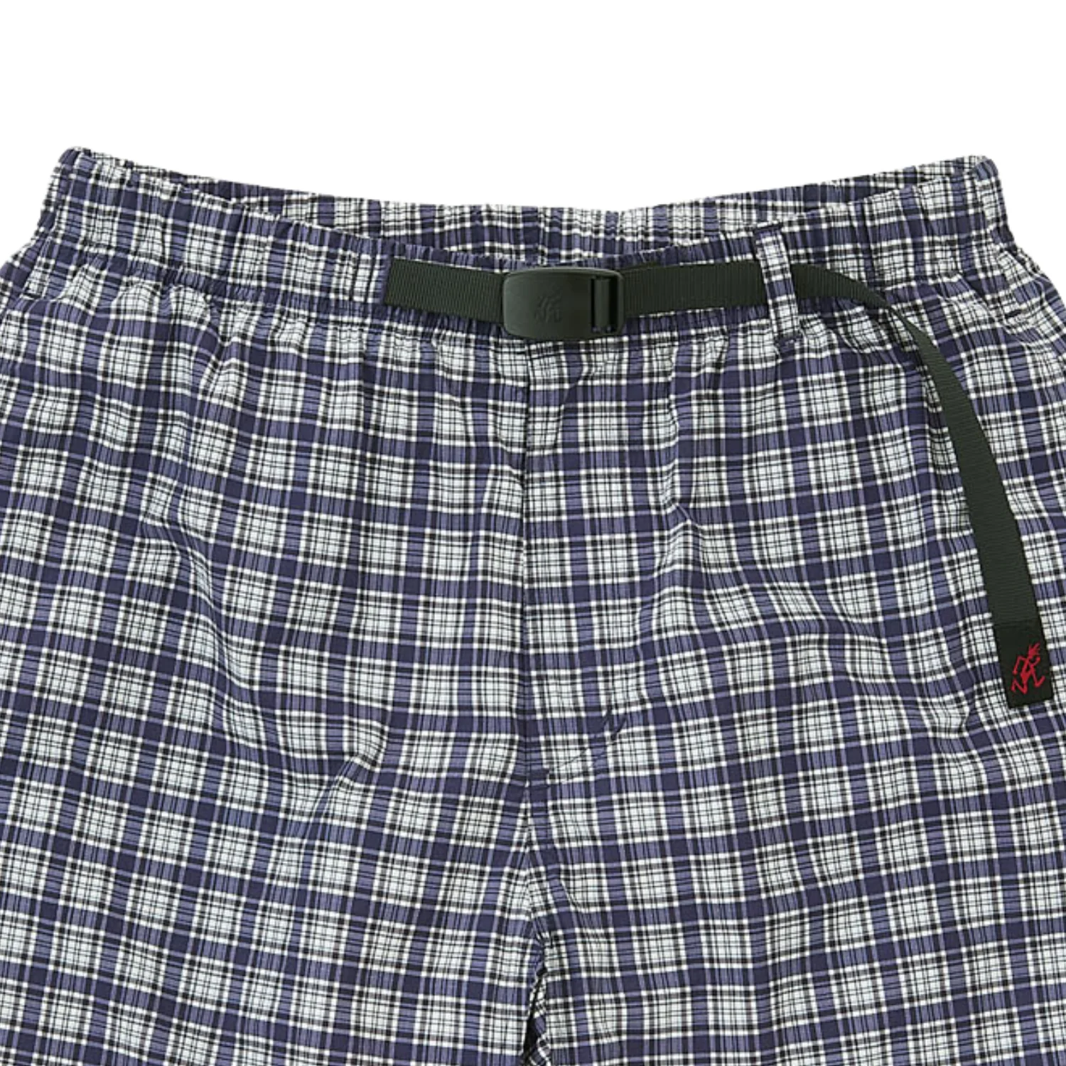 Checkered Shell Short - Navy Check - Image 2