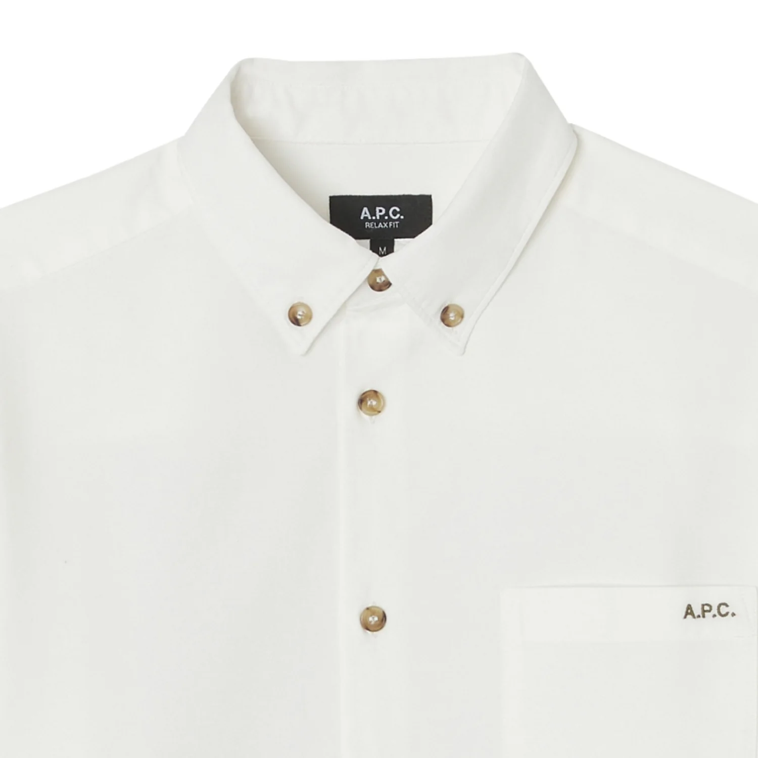 Chemise Mateo Logo - Blanc Casse - Image 2