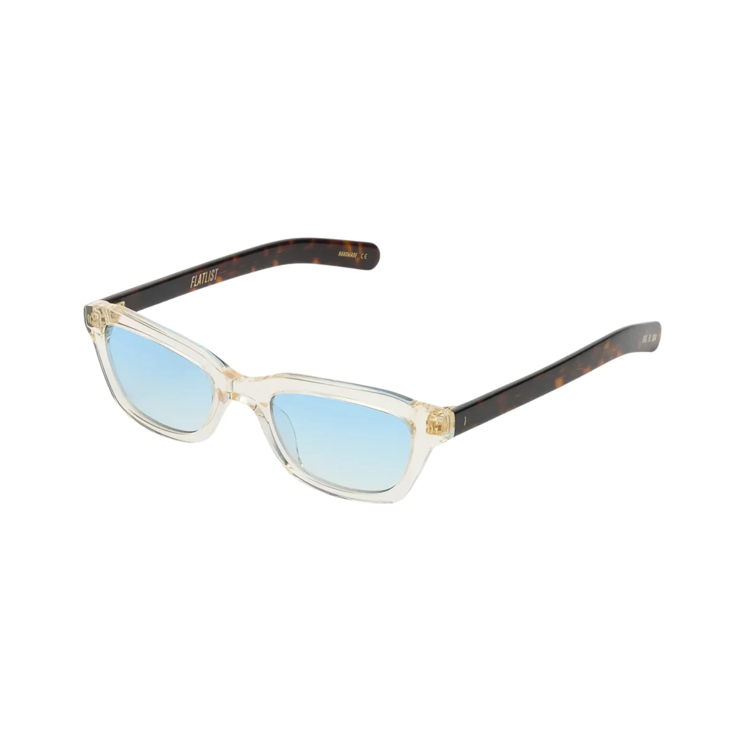 CLINT - Crystal Yellow/Dark Tortoise/Light Blue Lens - Image 2