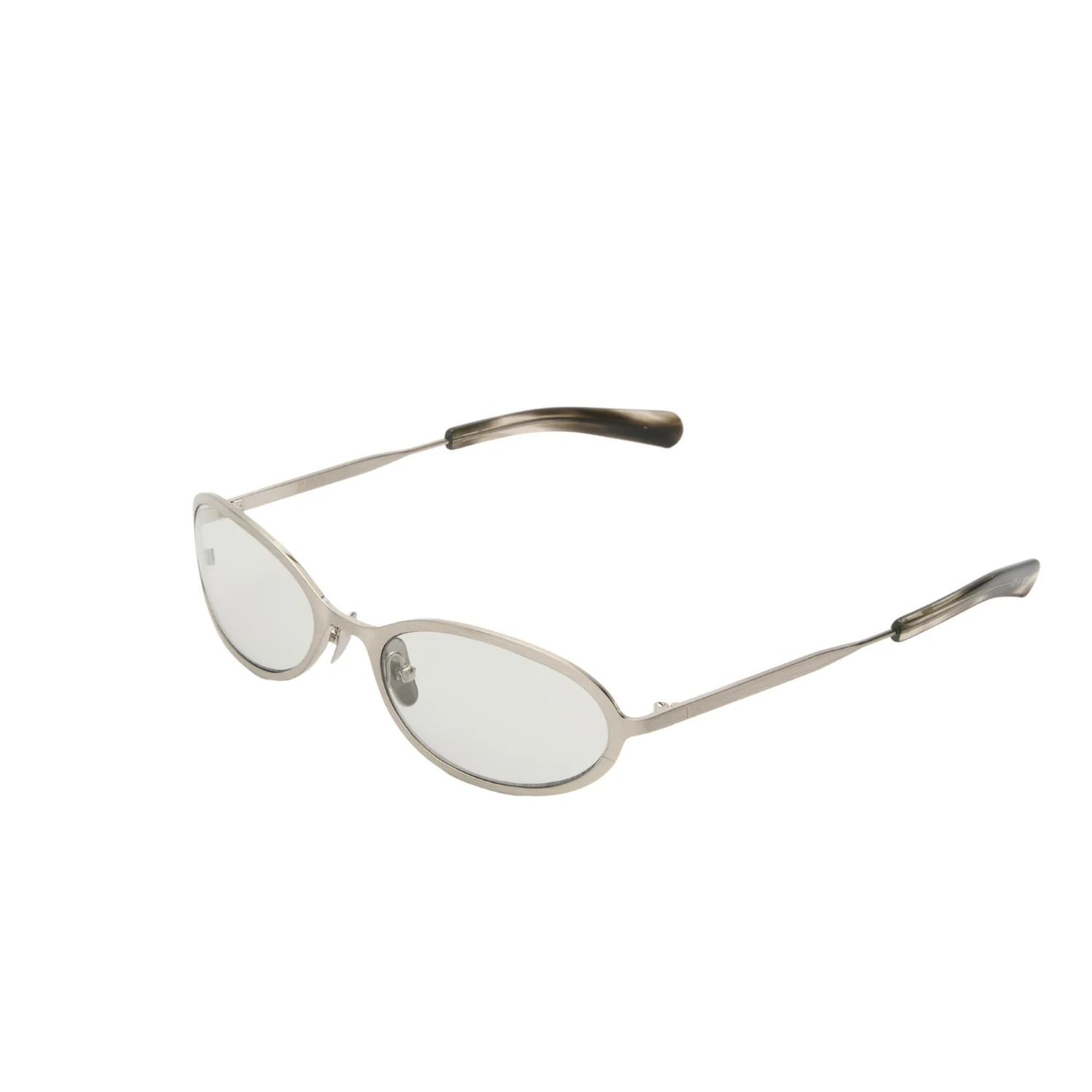 COHEN - Brushed Silver/Transparent Grey Lens - Image 2