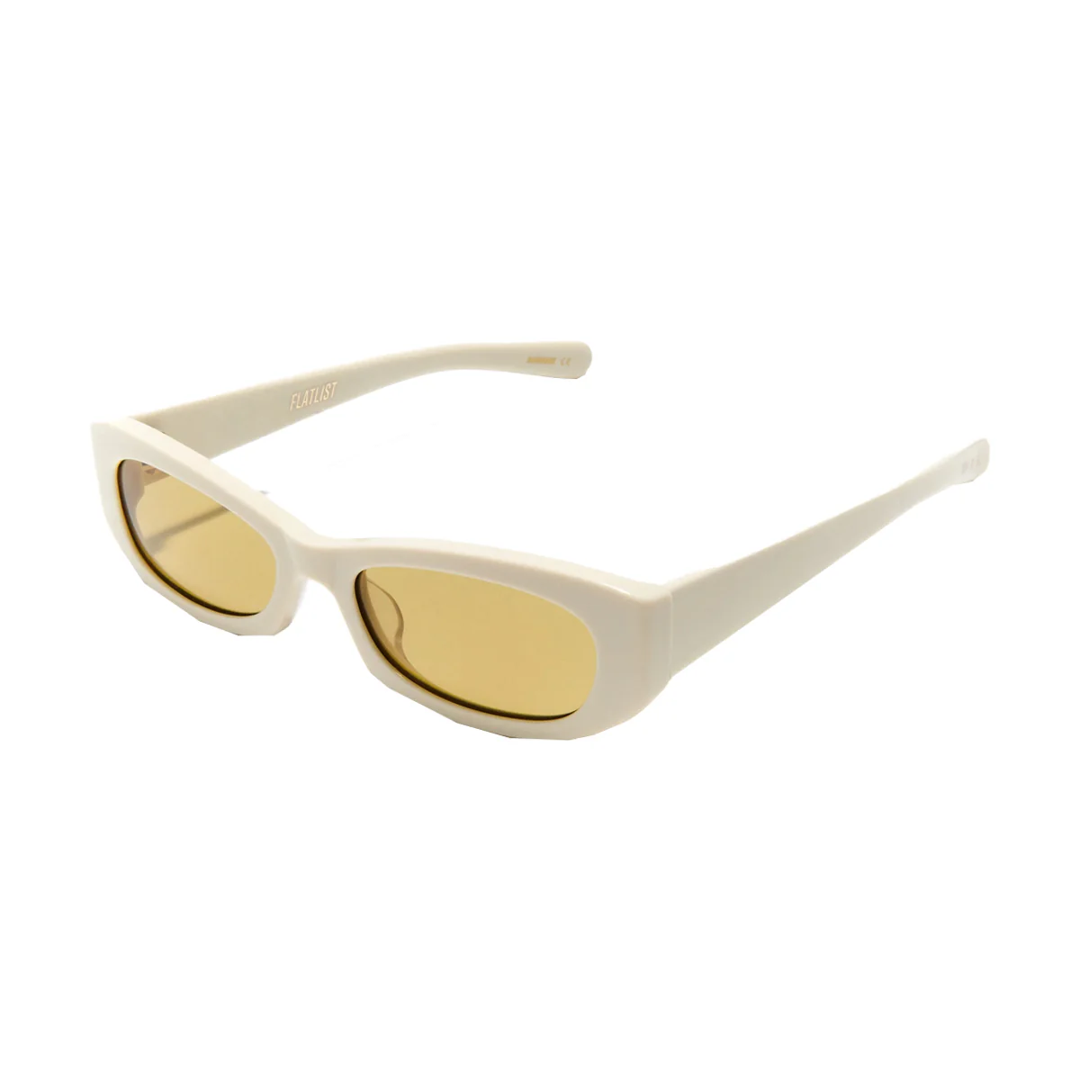 GEMMA - Solid Ivory / Smoked Olive Lens - Image 2