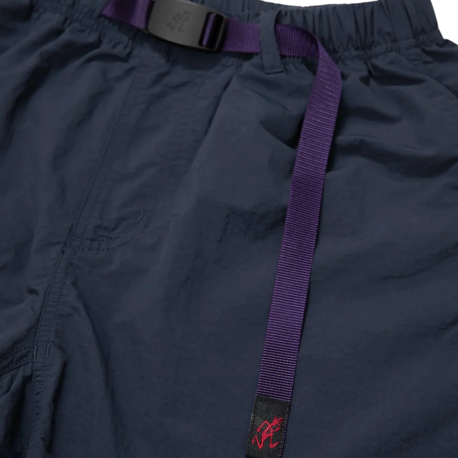 Nylon Loose Short - Navy - Image 3