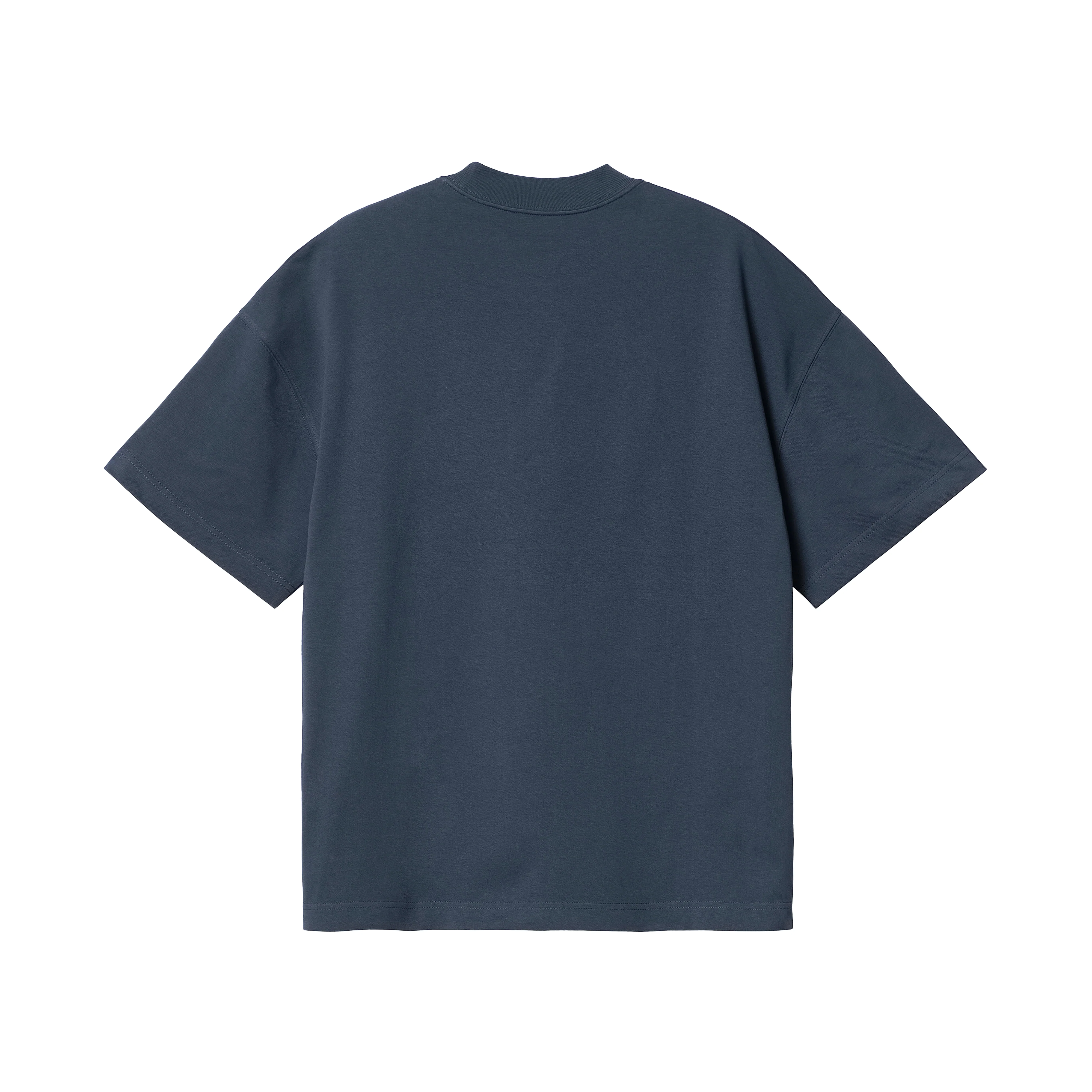 S/S Link Script T-Shirt Blue/White - Image 2
