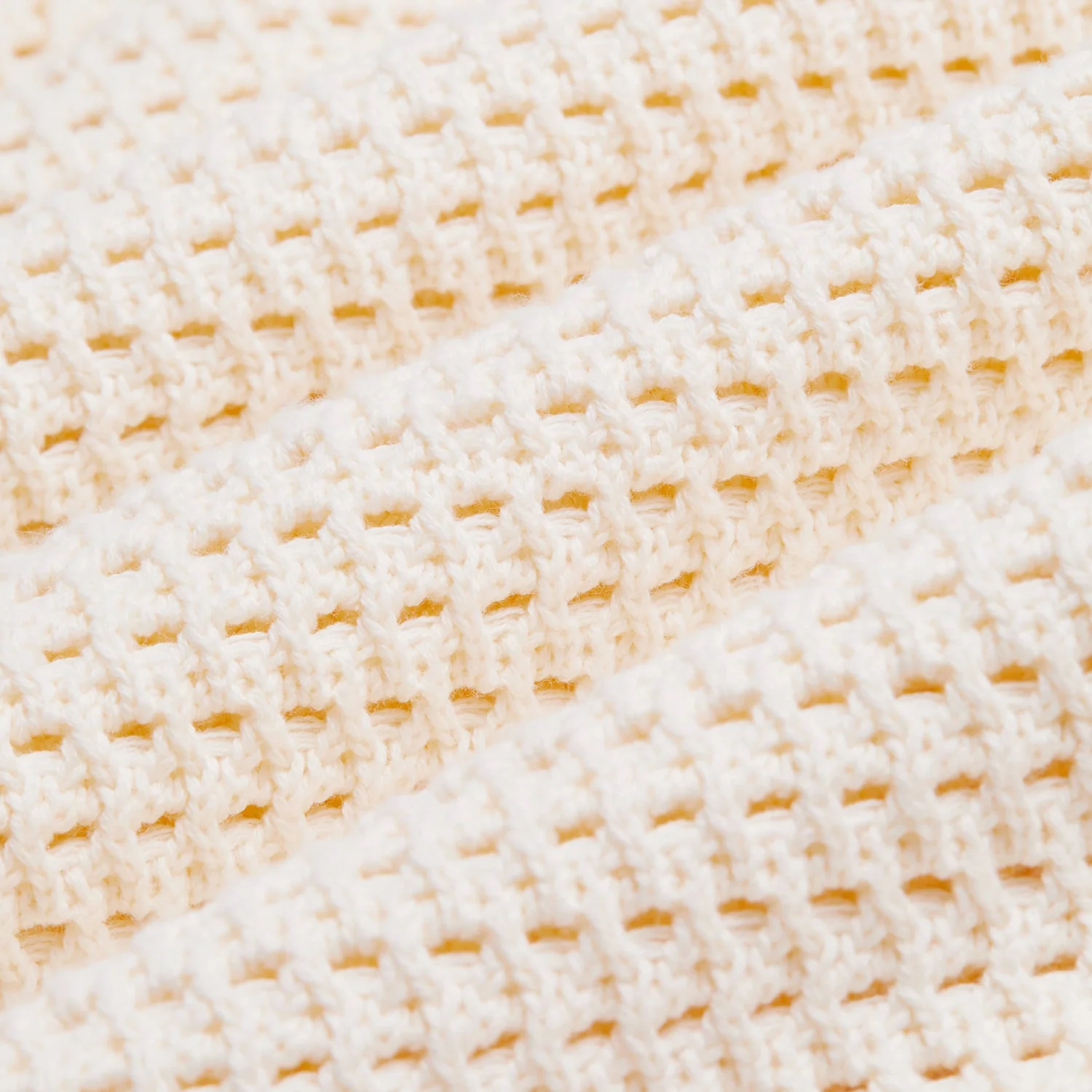 Crochet Cropped Shirt - Ecru - Image 3