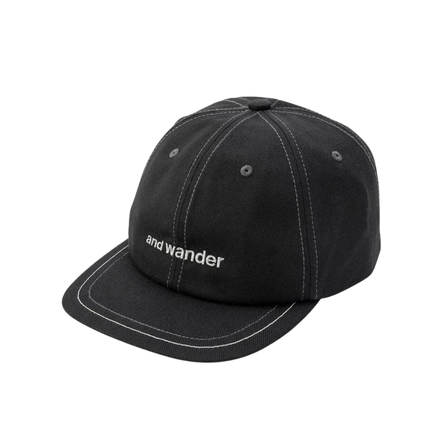 Cotton Twill Cap - Black - Image 2