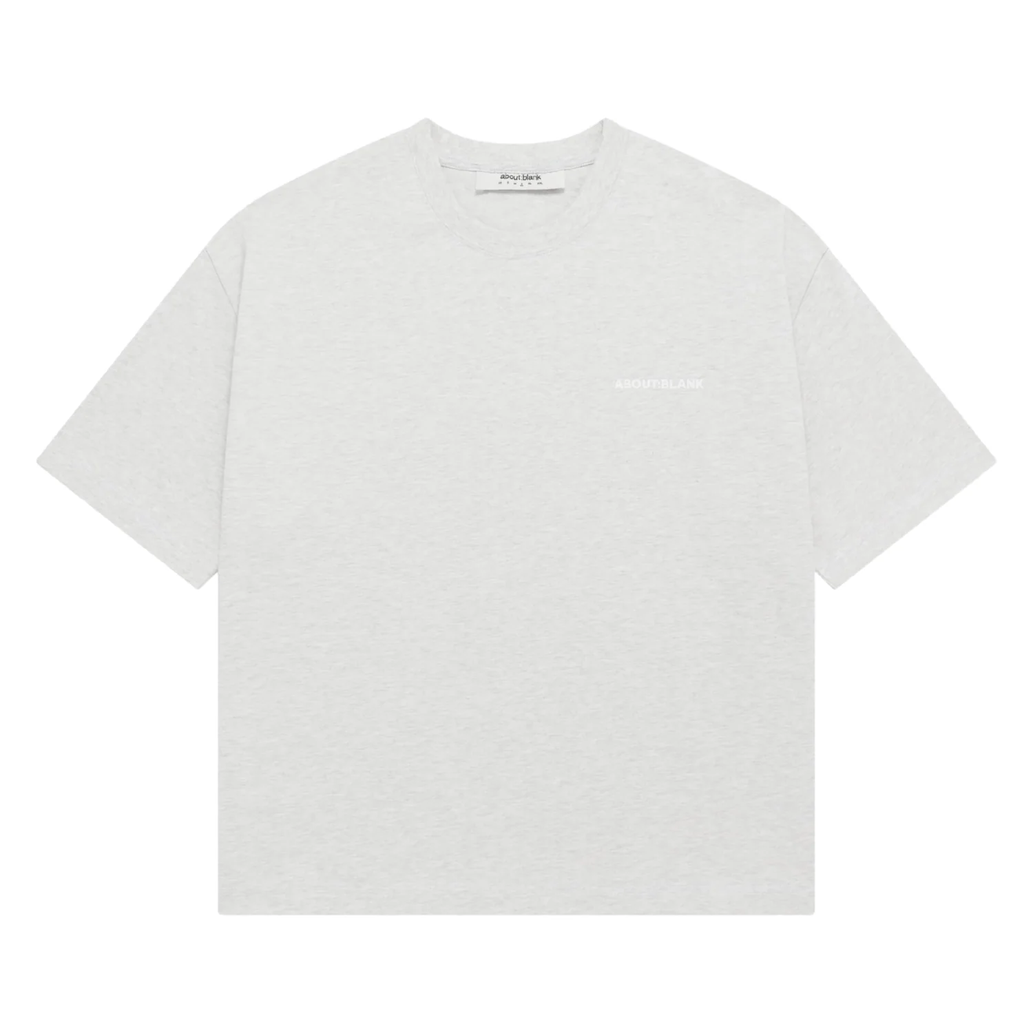 Creative Studio T-Shirt - Grey Marl/White - Image 2