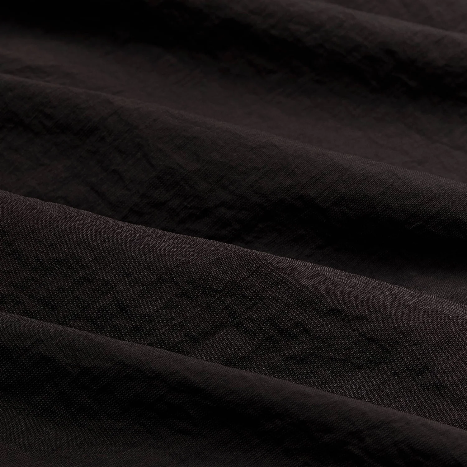 Crinkle Swim Shorts - Black - Image 3