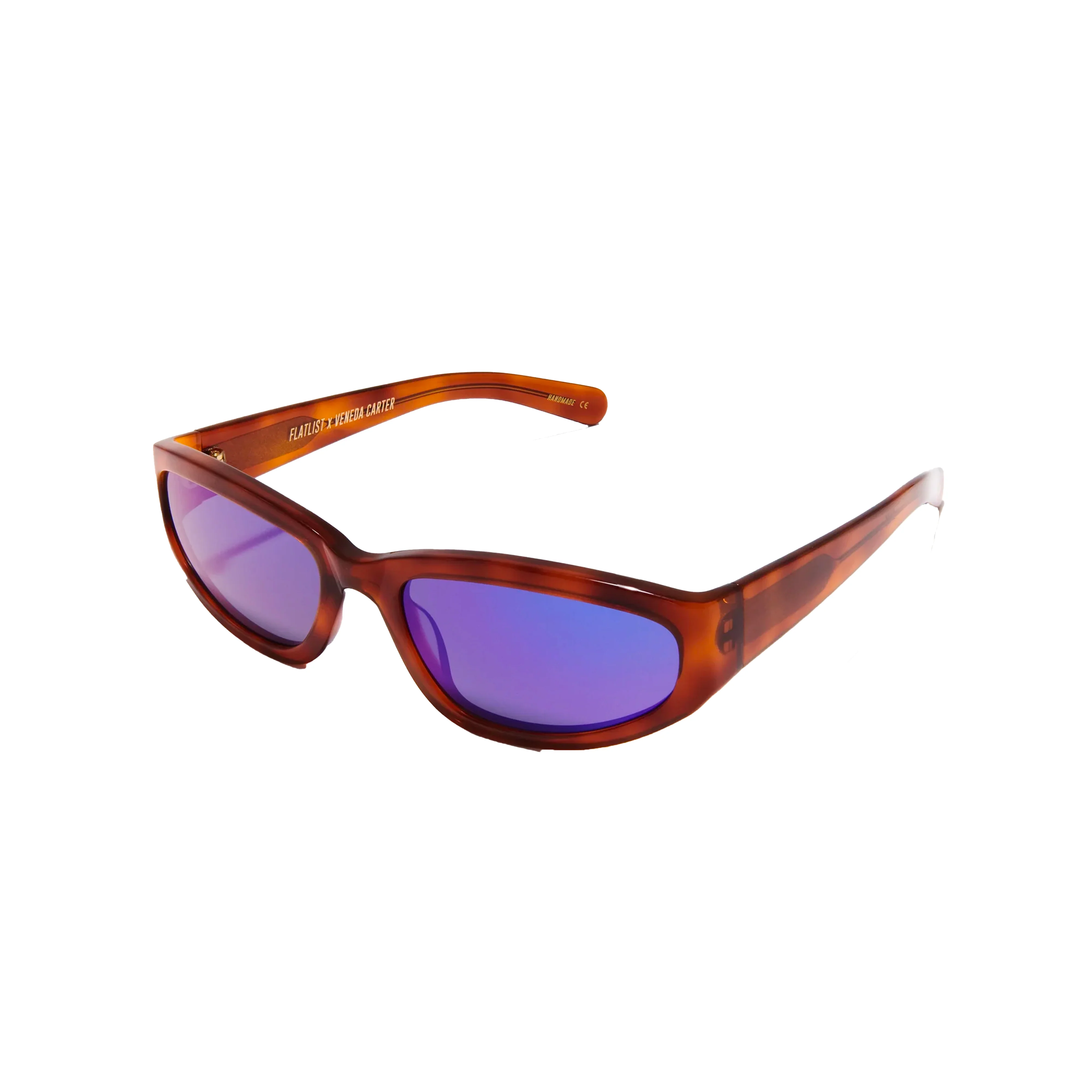 DAZE - Classic Havana - Purple Reflective Lens - Image 2