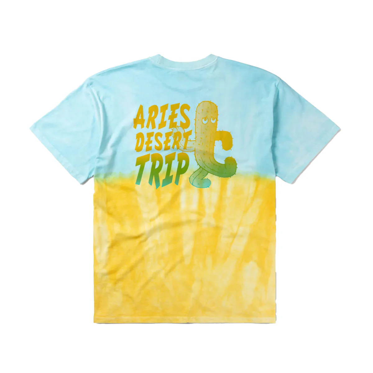 Desert Trip Dip- Dye SS Tee Blue - Image 2