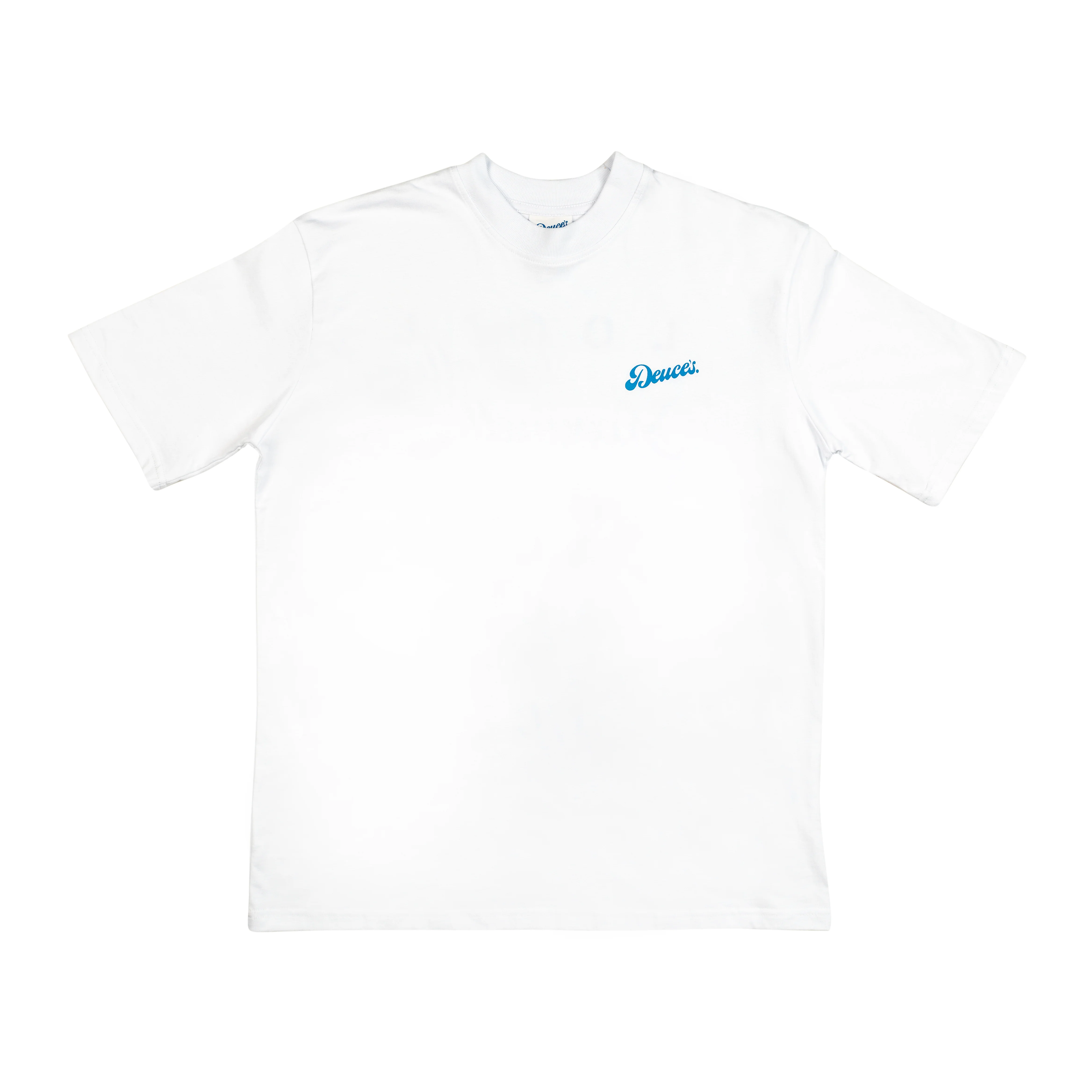 Stacked Logo T-Shirt -White - Image 2