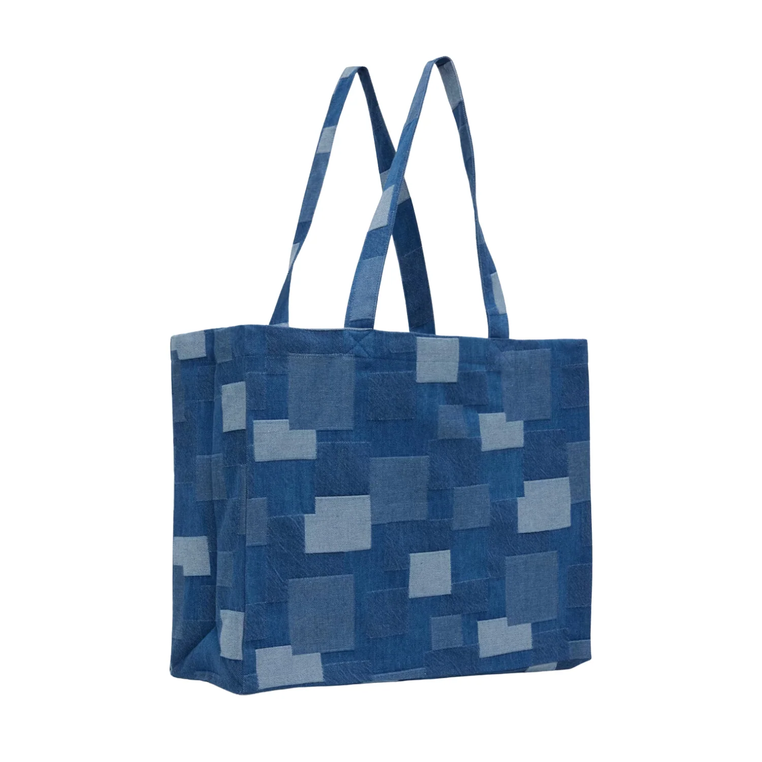 Diane Shopping Bag - Washed Indigo - Image 2