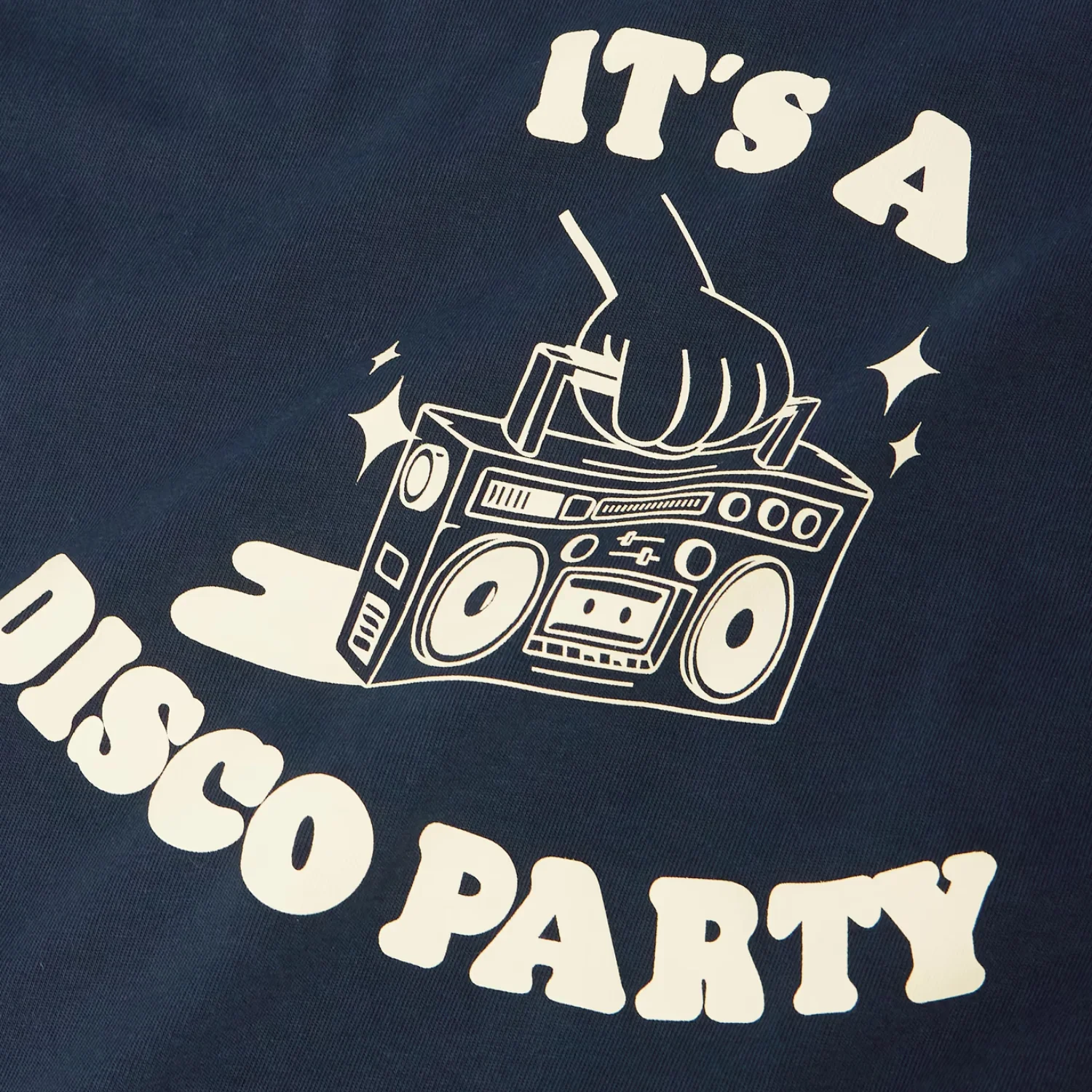 Disco T-Shirt - Dark Navy - Image 3