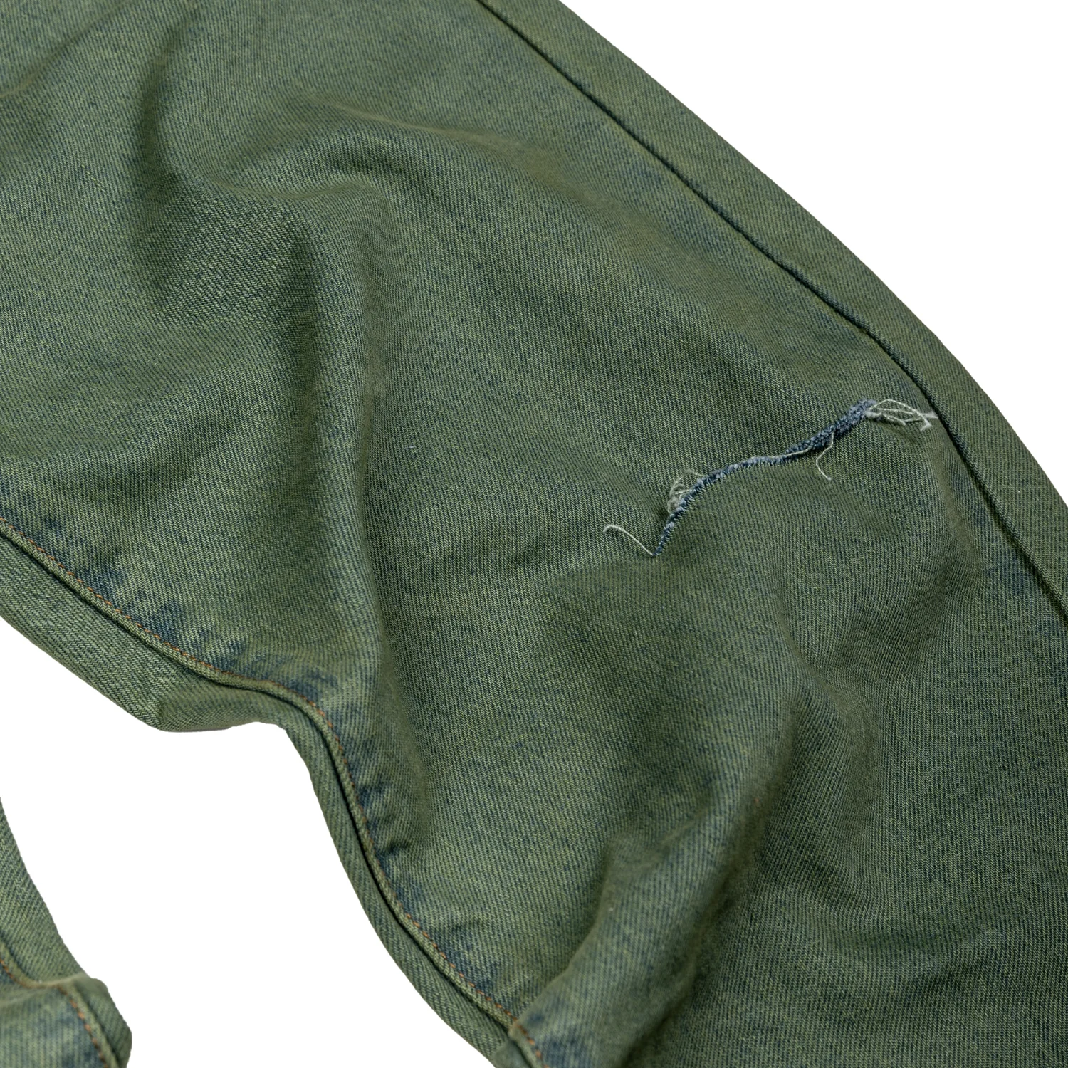 Distressed Denim - Washed Green - Image 7