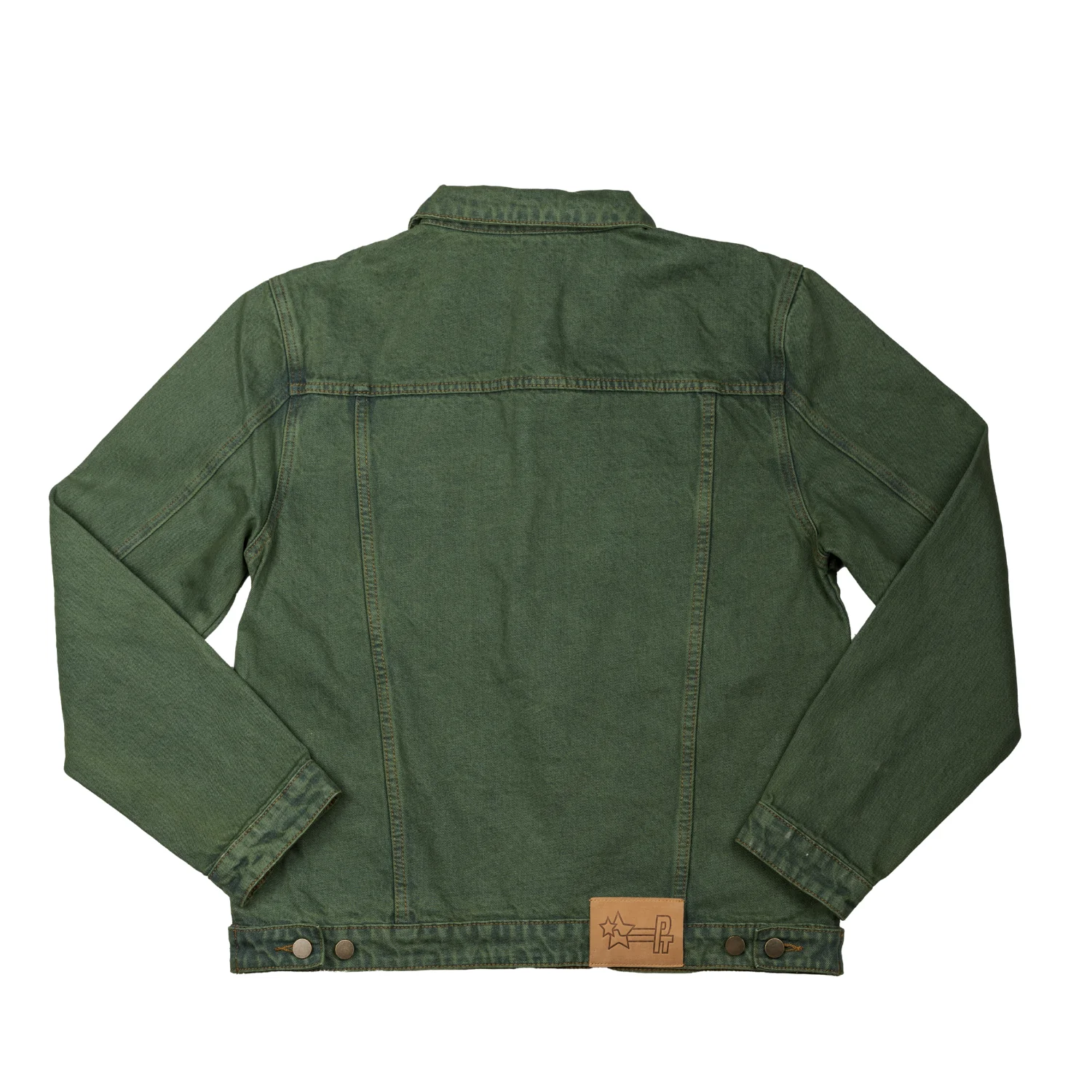 Distressed Jacket - Washed Green - Image 2