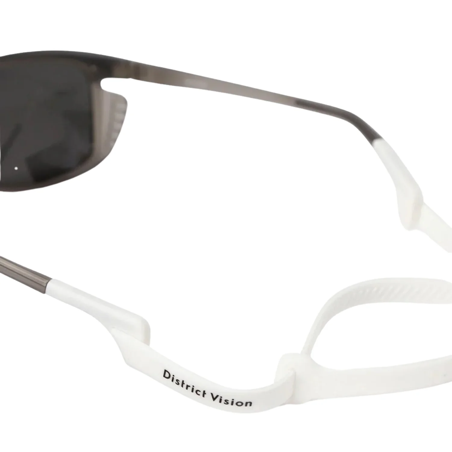 District Vision × and wander Sunglasses w/ Strap - Charcoal - Image 6
