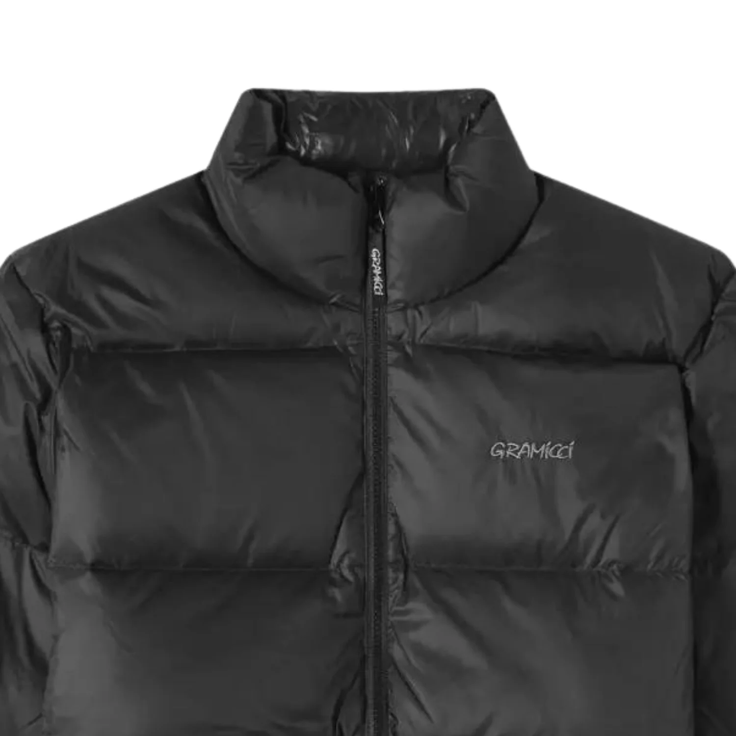 Down Puffer Jacket - Black - Image 2