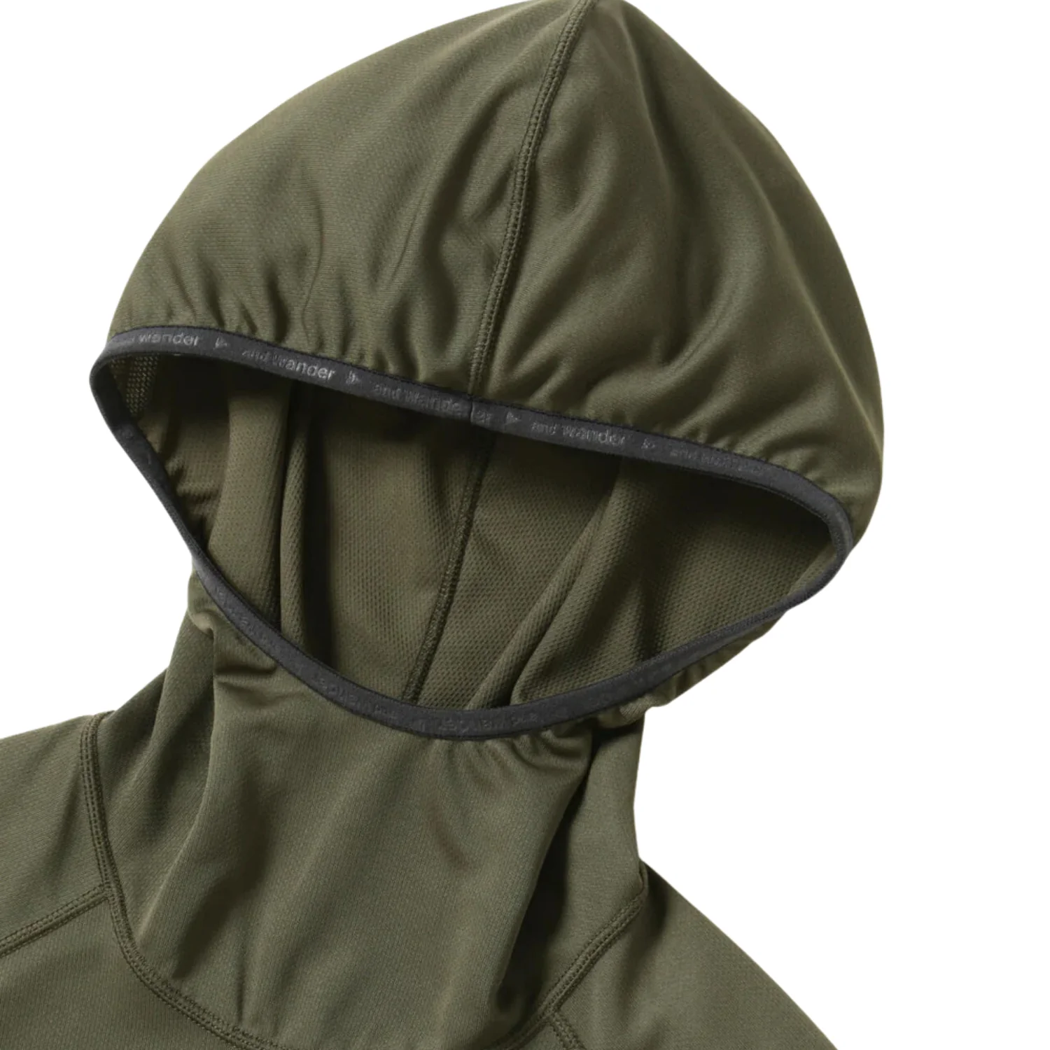 Dry Jersey LS Hoodie - Khaki - Image 3