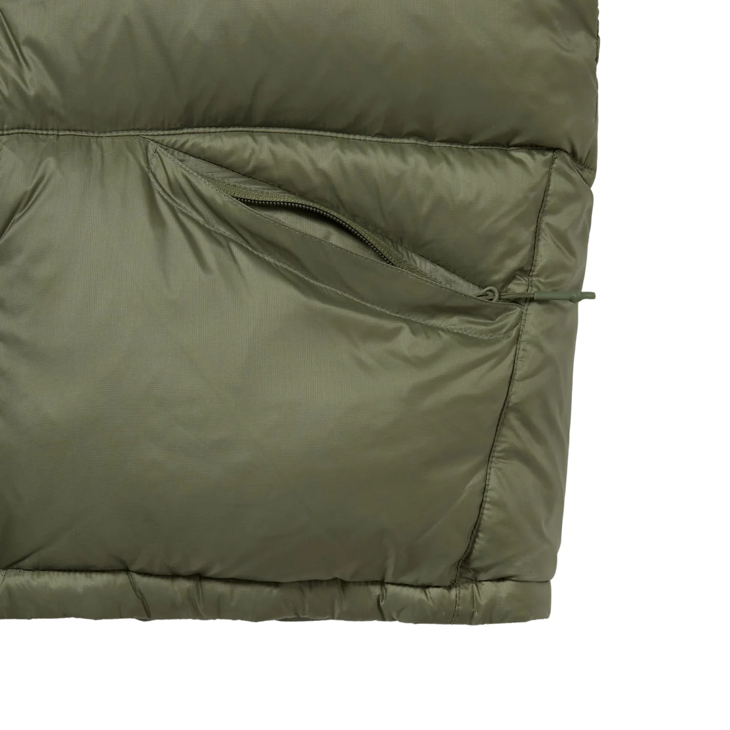 DSN Down Puffer Jacket - Olive - Image 4
