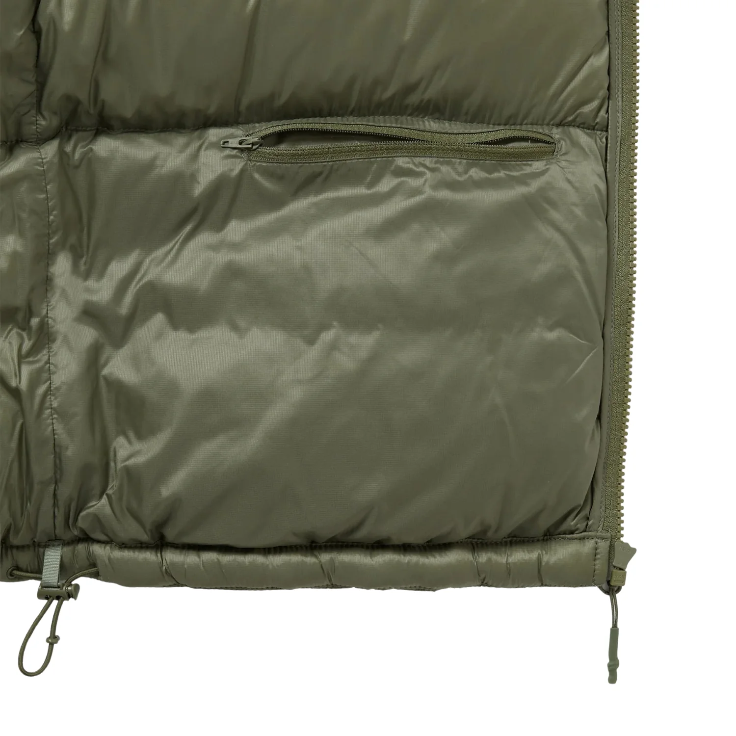 DSN Down Puffer Jacket - Olive - Image 5