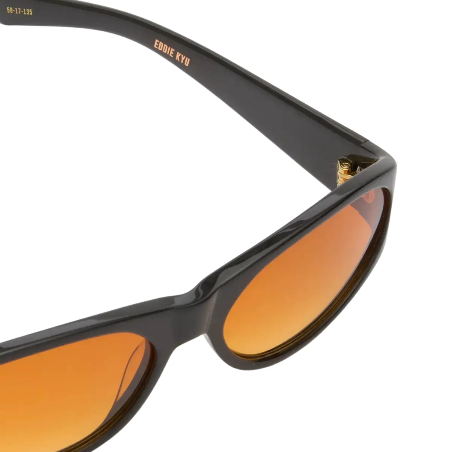 EDDIE KYU - Solid Brown / Sunset Orange Lens - Image 3