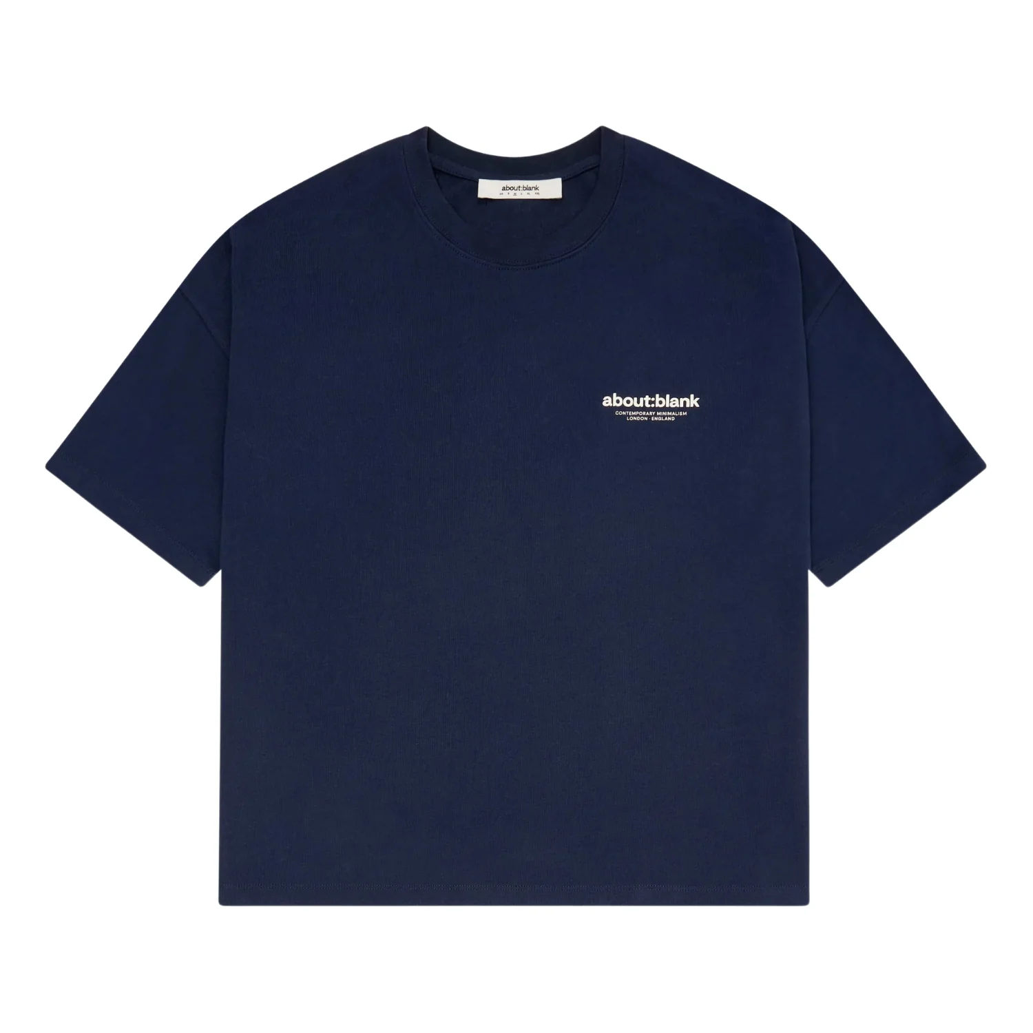 Emblem T-Shirt - Navy - Image 2