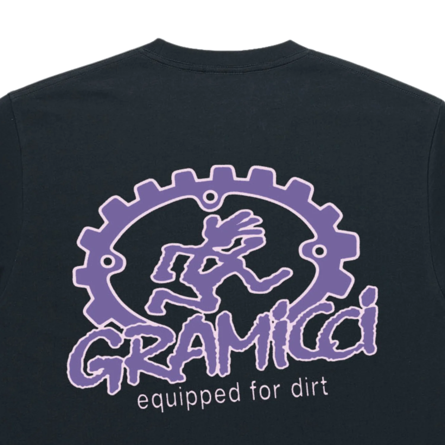 Equipped For Dirt Tee - Vintage Black - Image 2