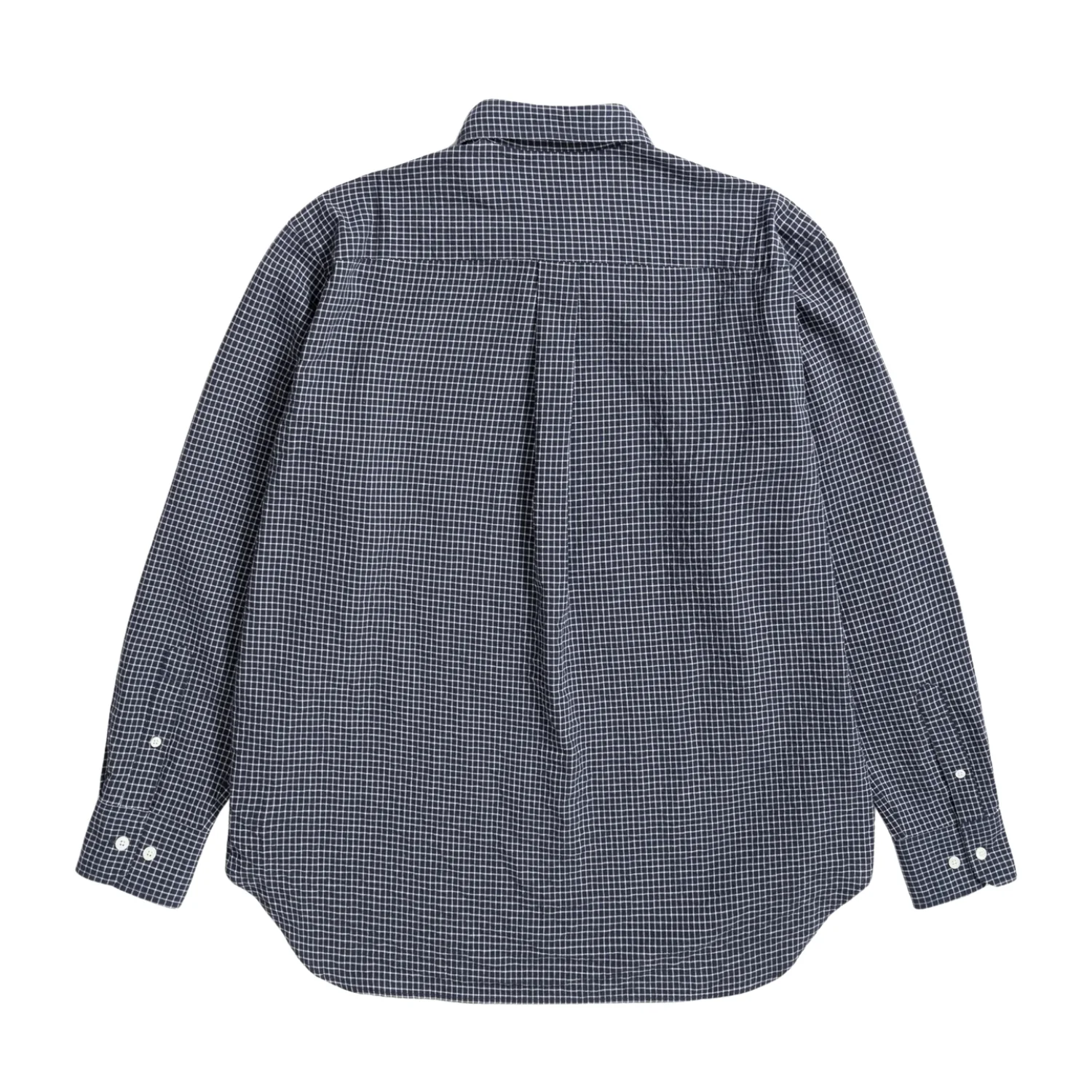 Espevik Check Oversized Shirt - Dark Navy - Image 2