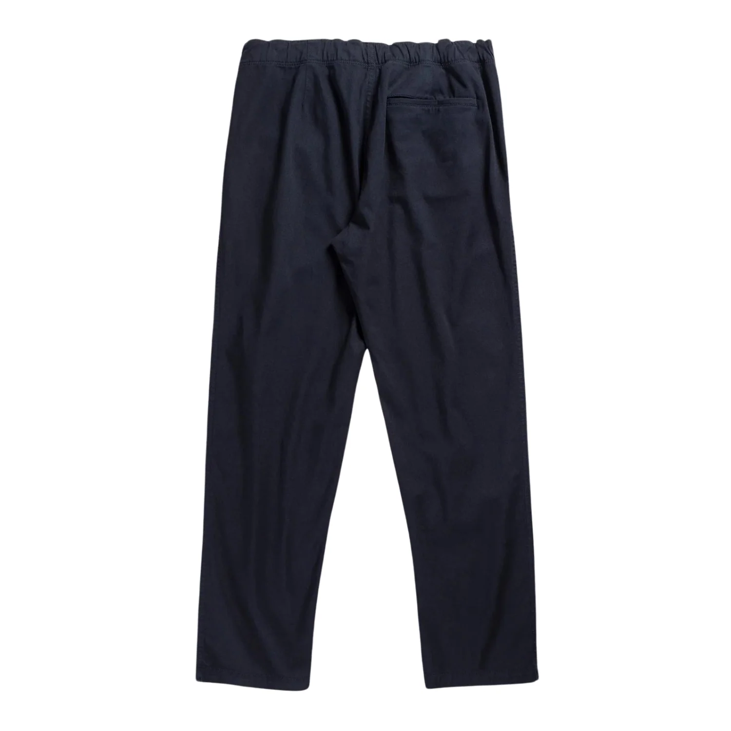 Ezra Relaxed Organic Stretch Twill Pant Dark Navy - Image 2