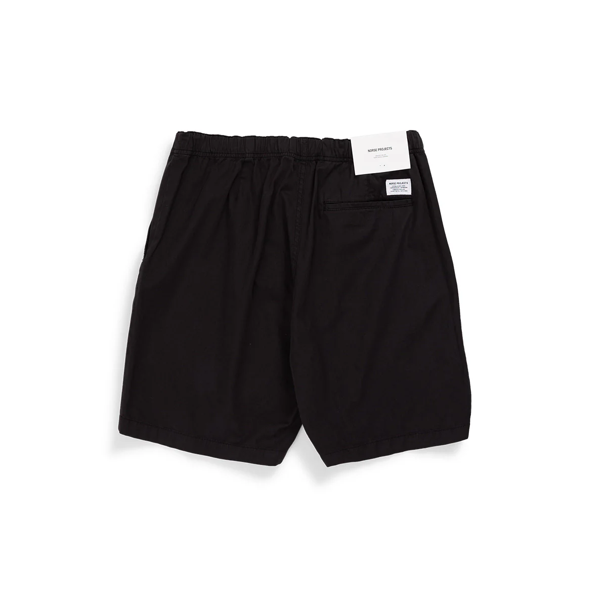 Ezra Light Twill Shorts - Black - Image 2