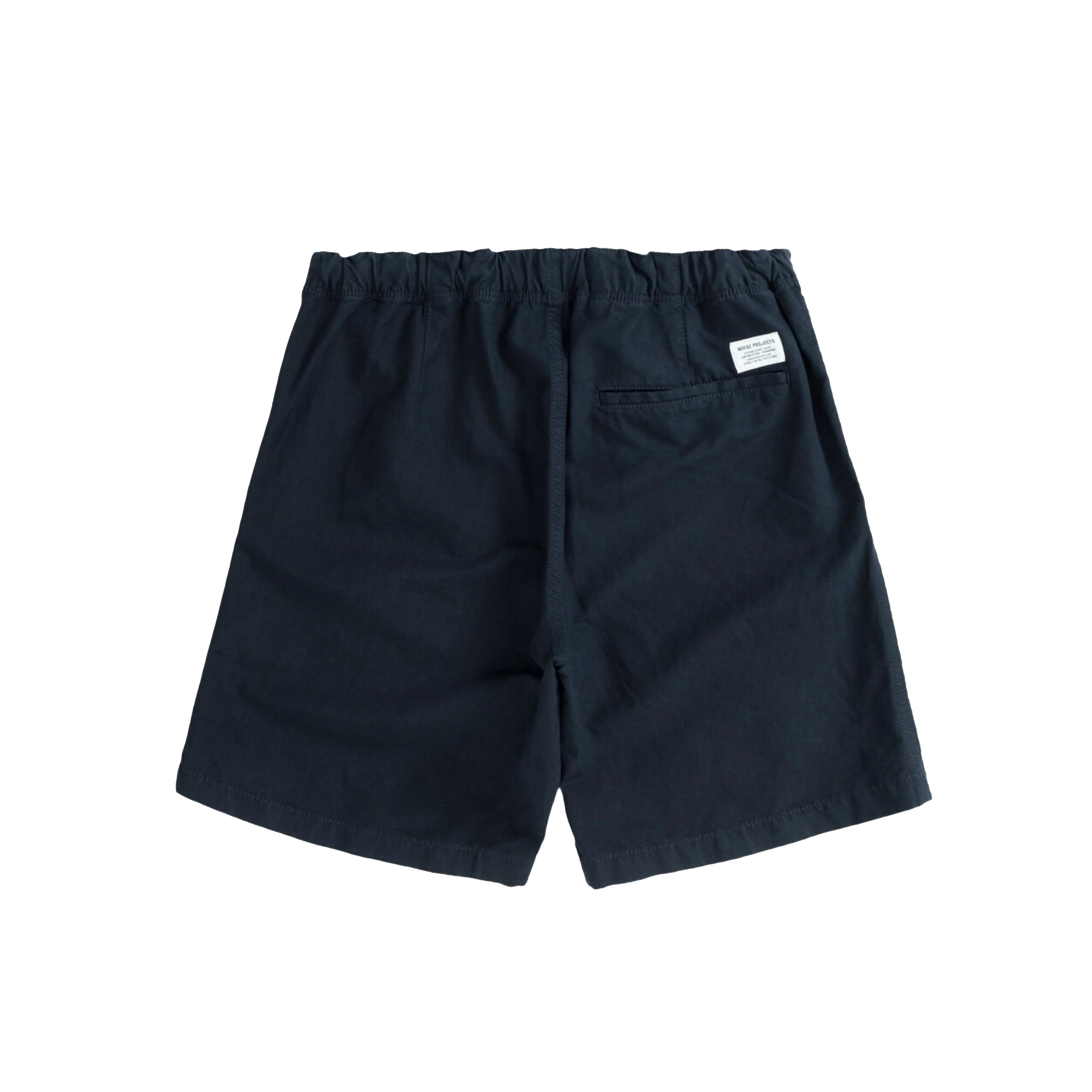 Ezra Relaxed Cotton Linen Short - Dark Navy - Image 2