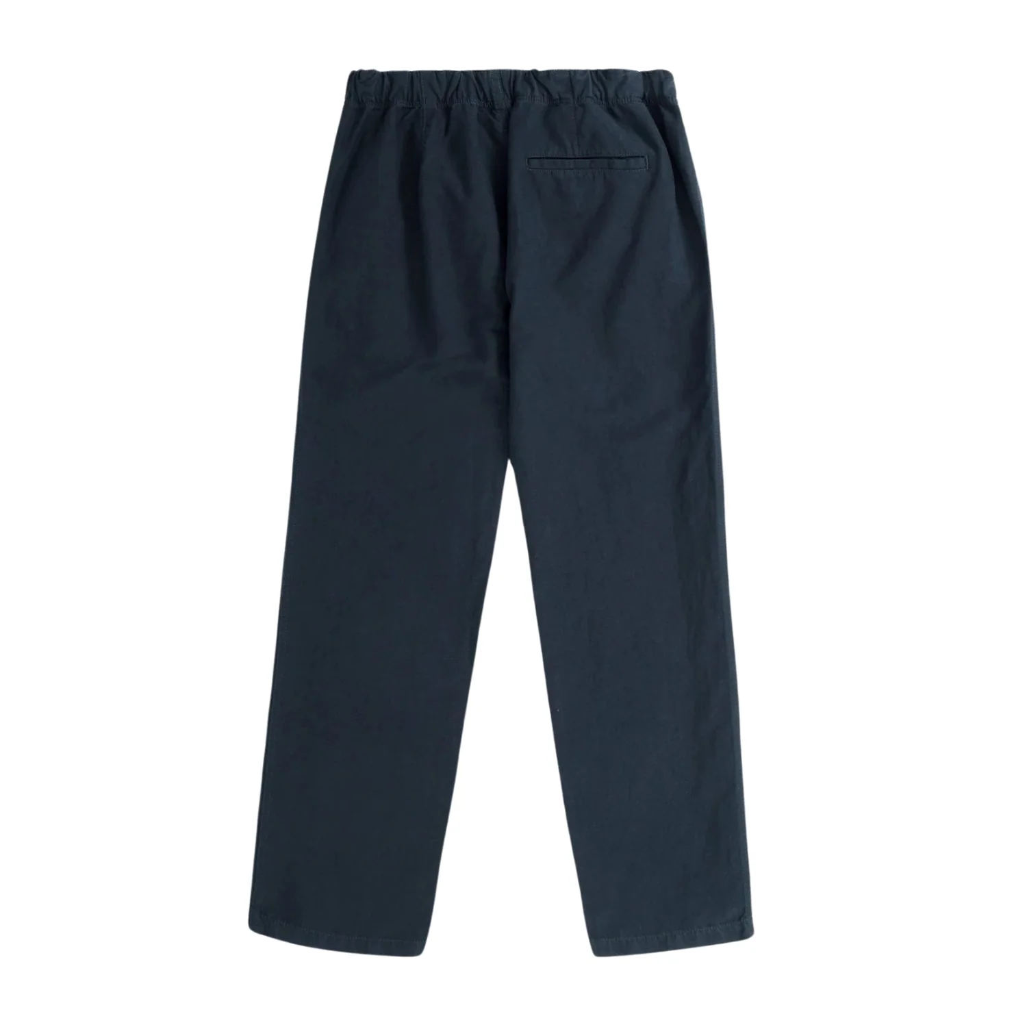 Ezra Relaxed Cotton Linen Trouser - Dark Navy - Image 2