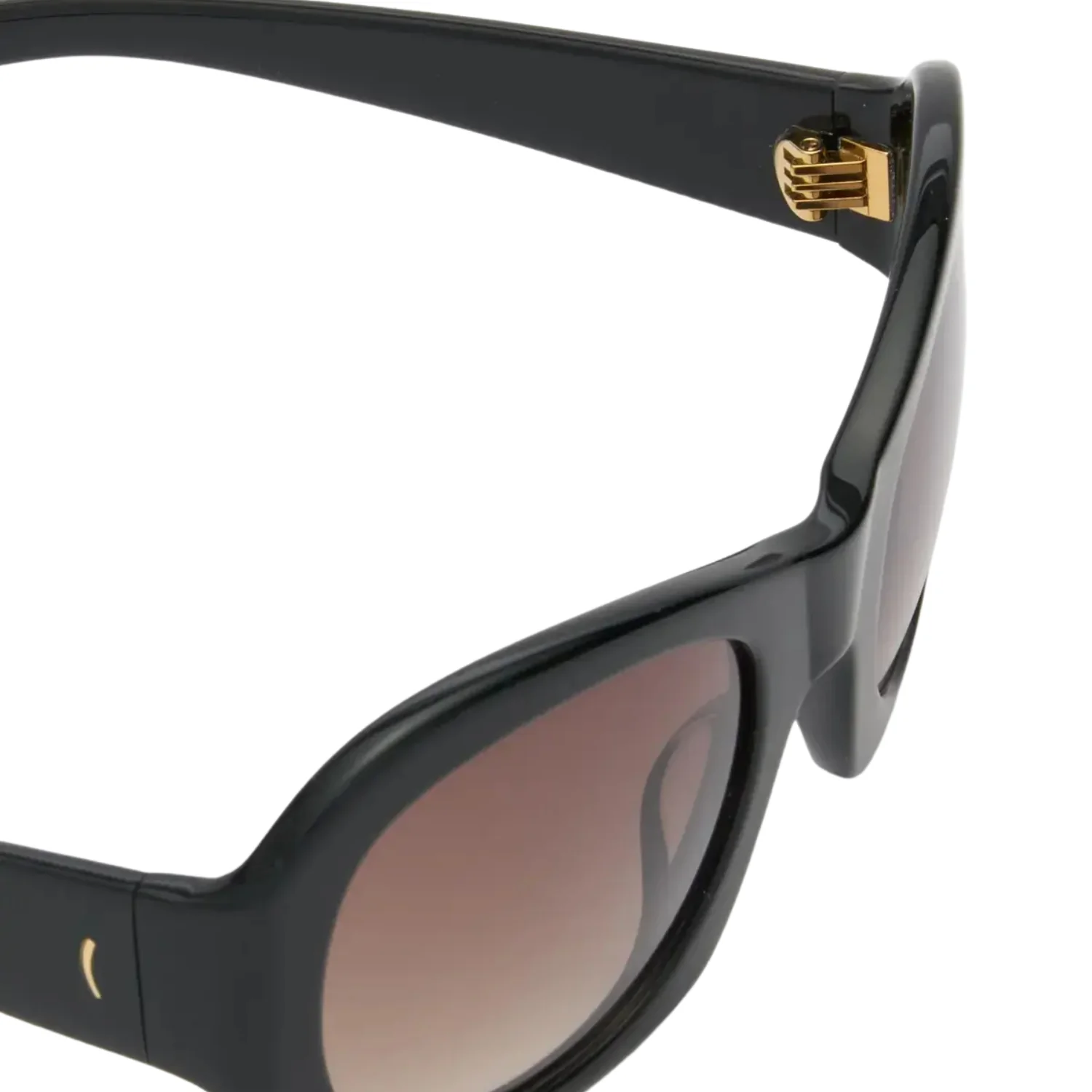 EZRA - Solid Black / Brown Gradient Lens - Image 3