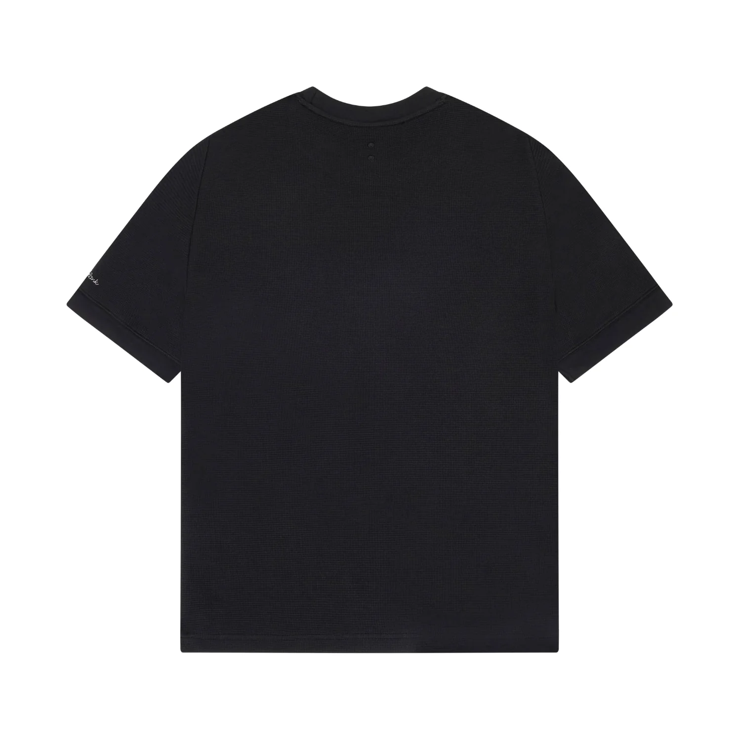 Fitted T-Shirt - Black - Image 2