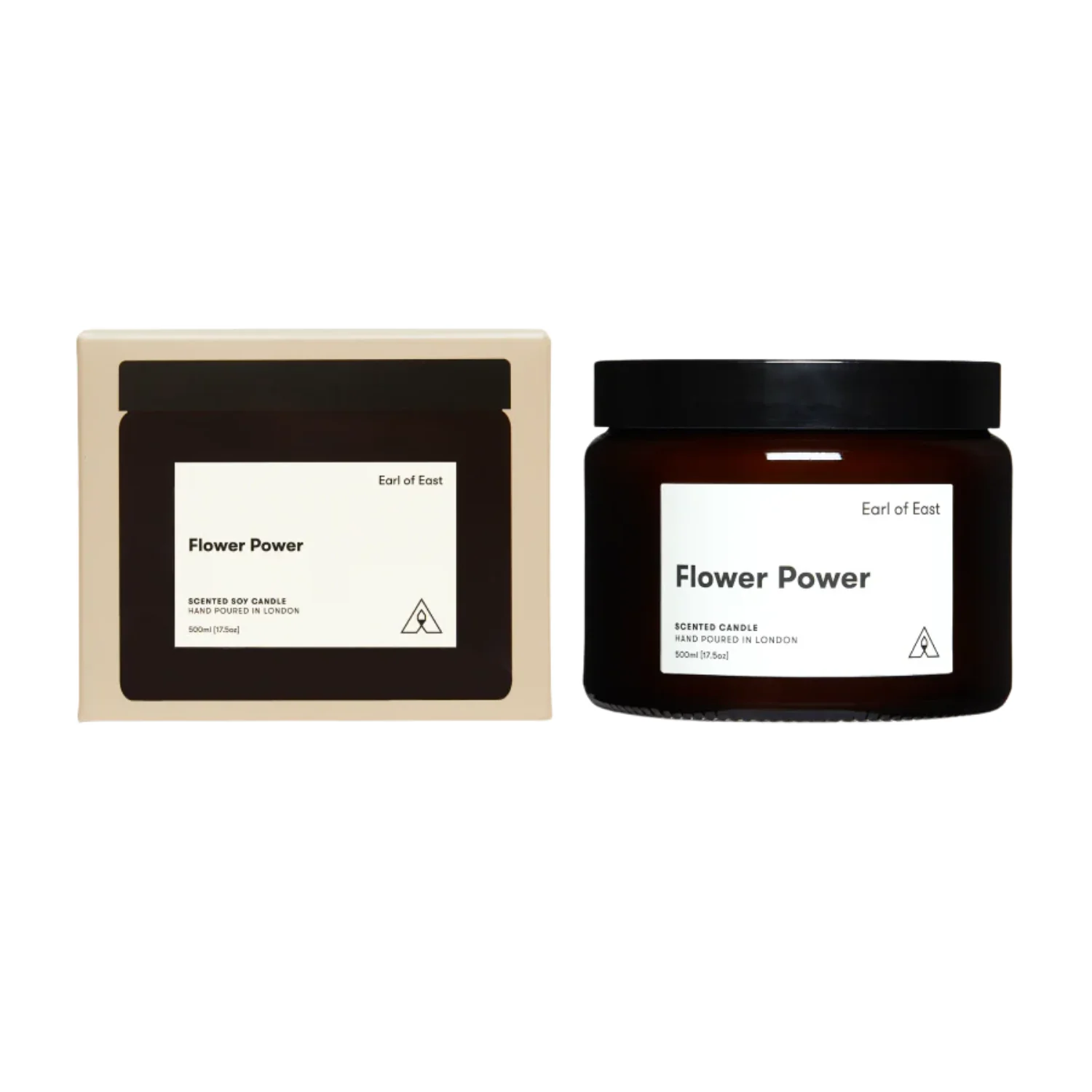 Flower Power Soy Wax Candle - 500ml - Image 3
