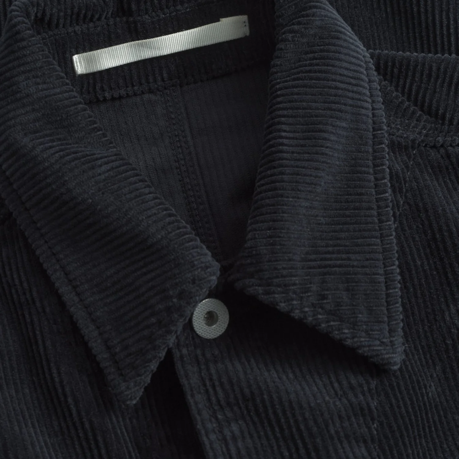 Folke Wide Corduroy Chore Jacket - Dark Navy - Image 3