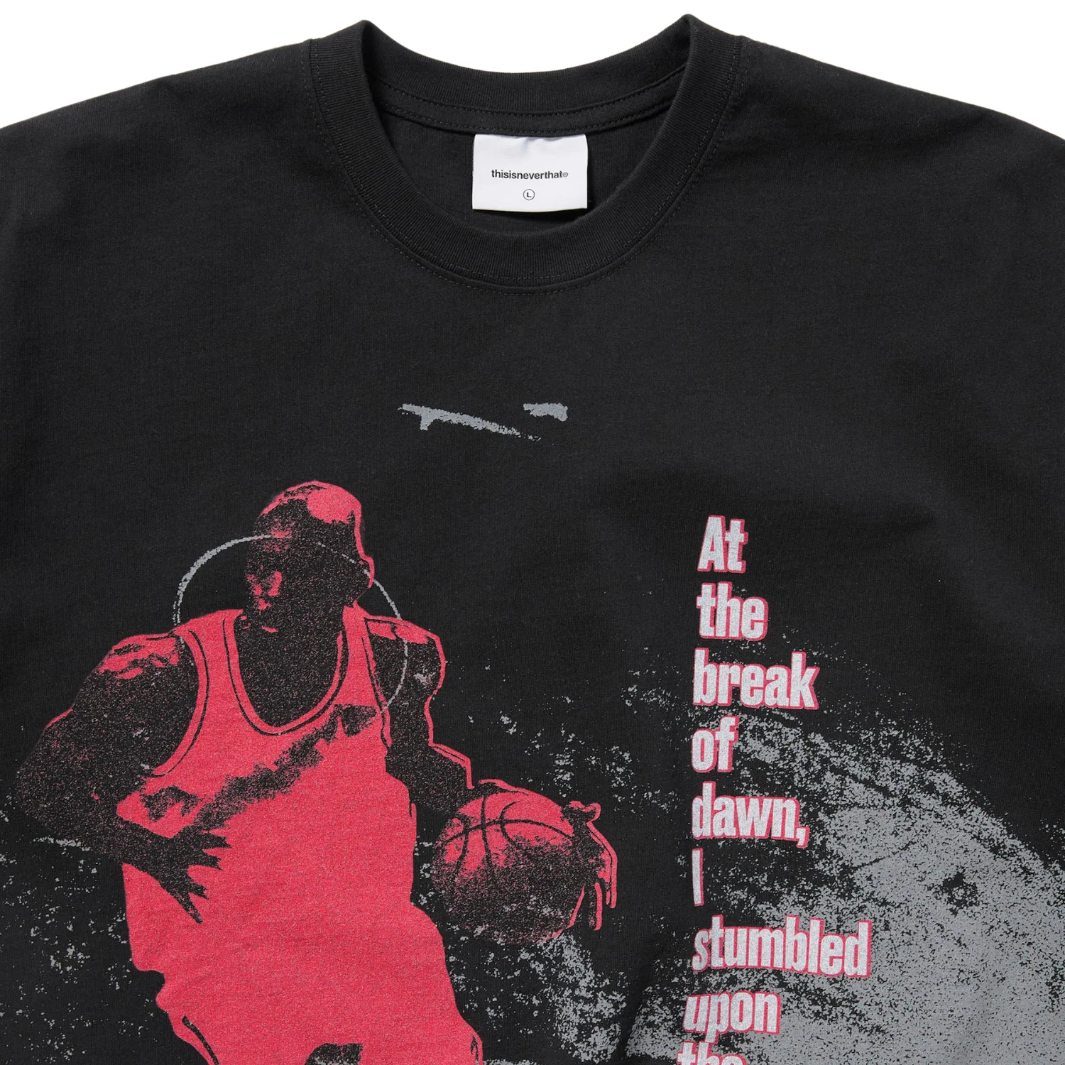 Full Court Tee - Black - Image 3