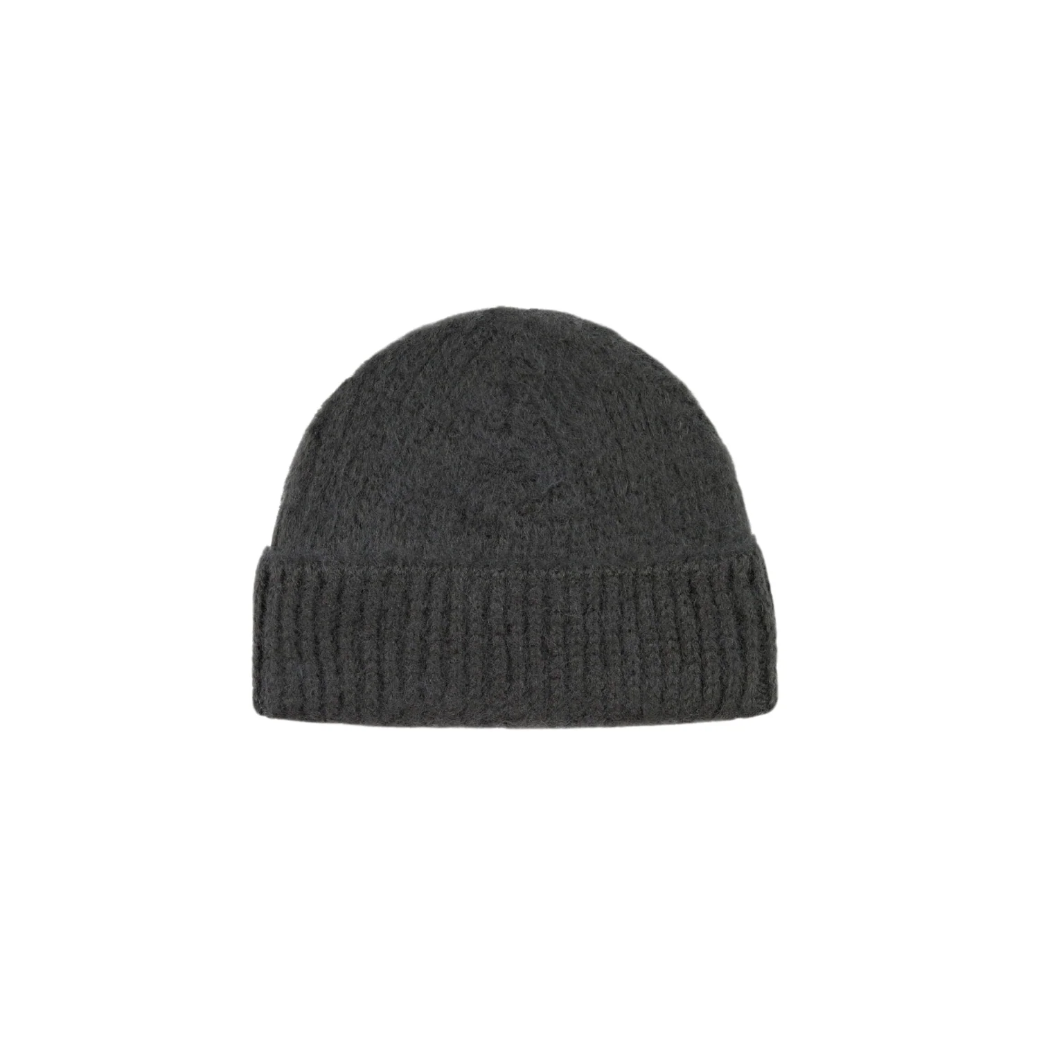 Fuzzy Logo Beanie - Black - Image 2