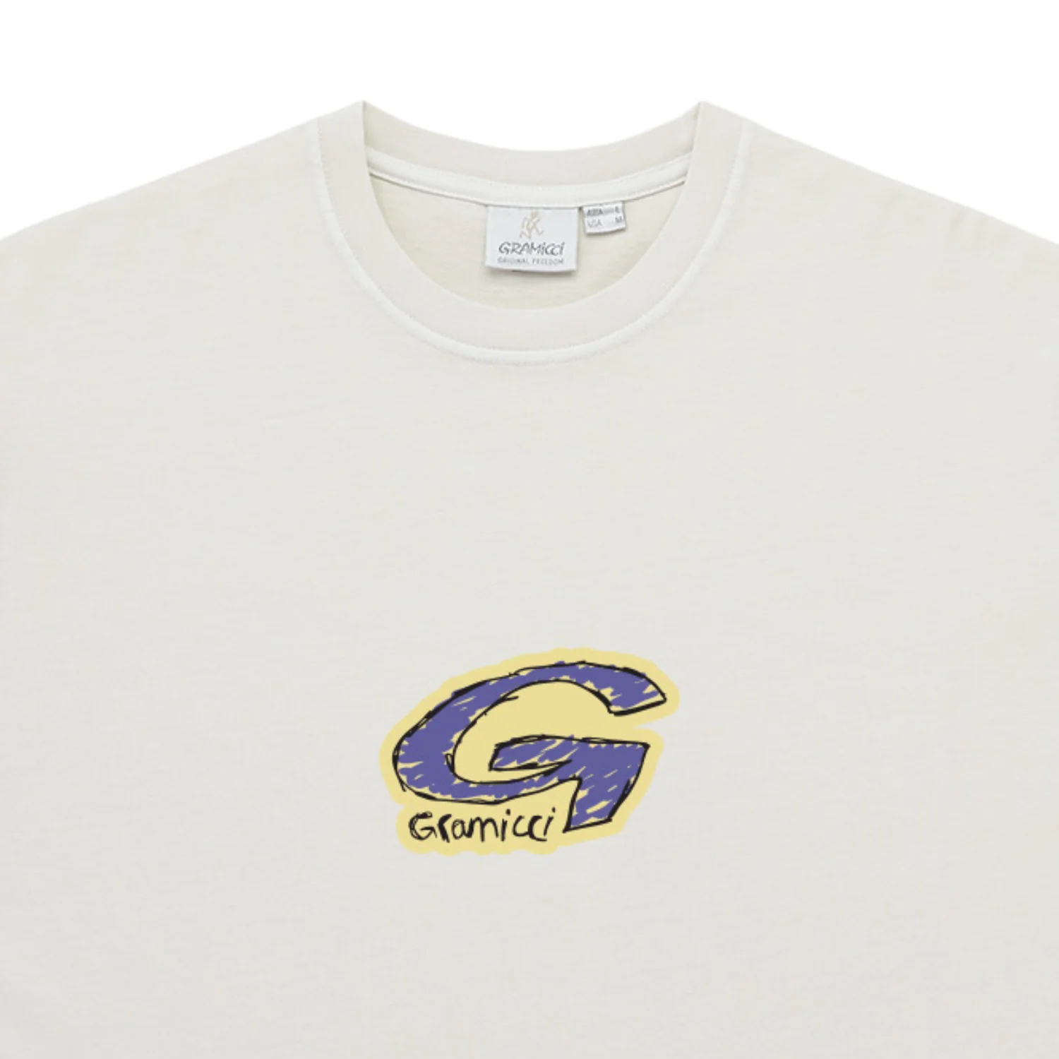 G-Scribble Tee Pigment Dyed - Natural Pigment - Image 2