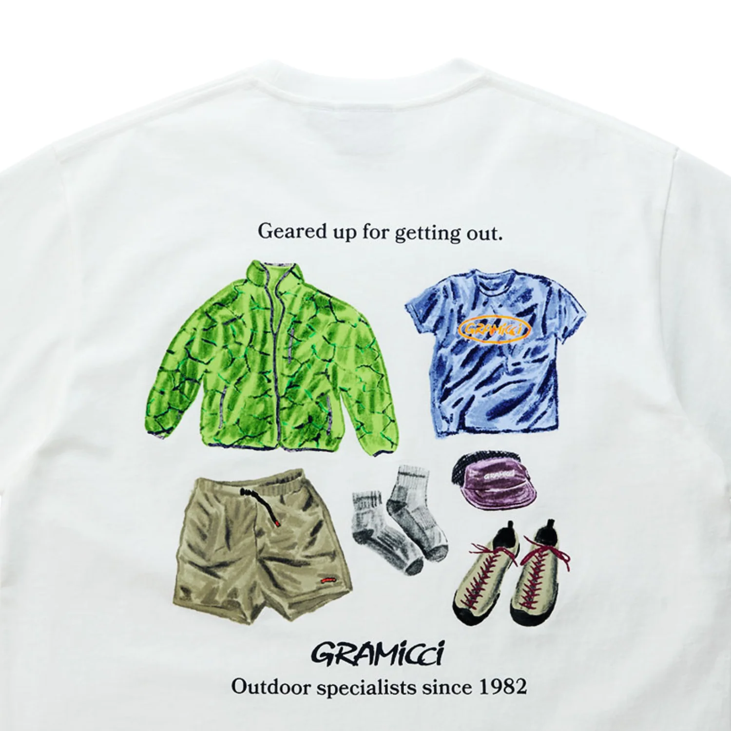 Geared Up Tee - White - Image 2