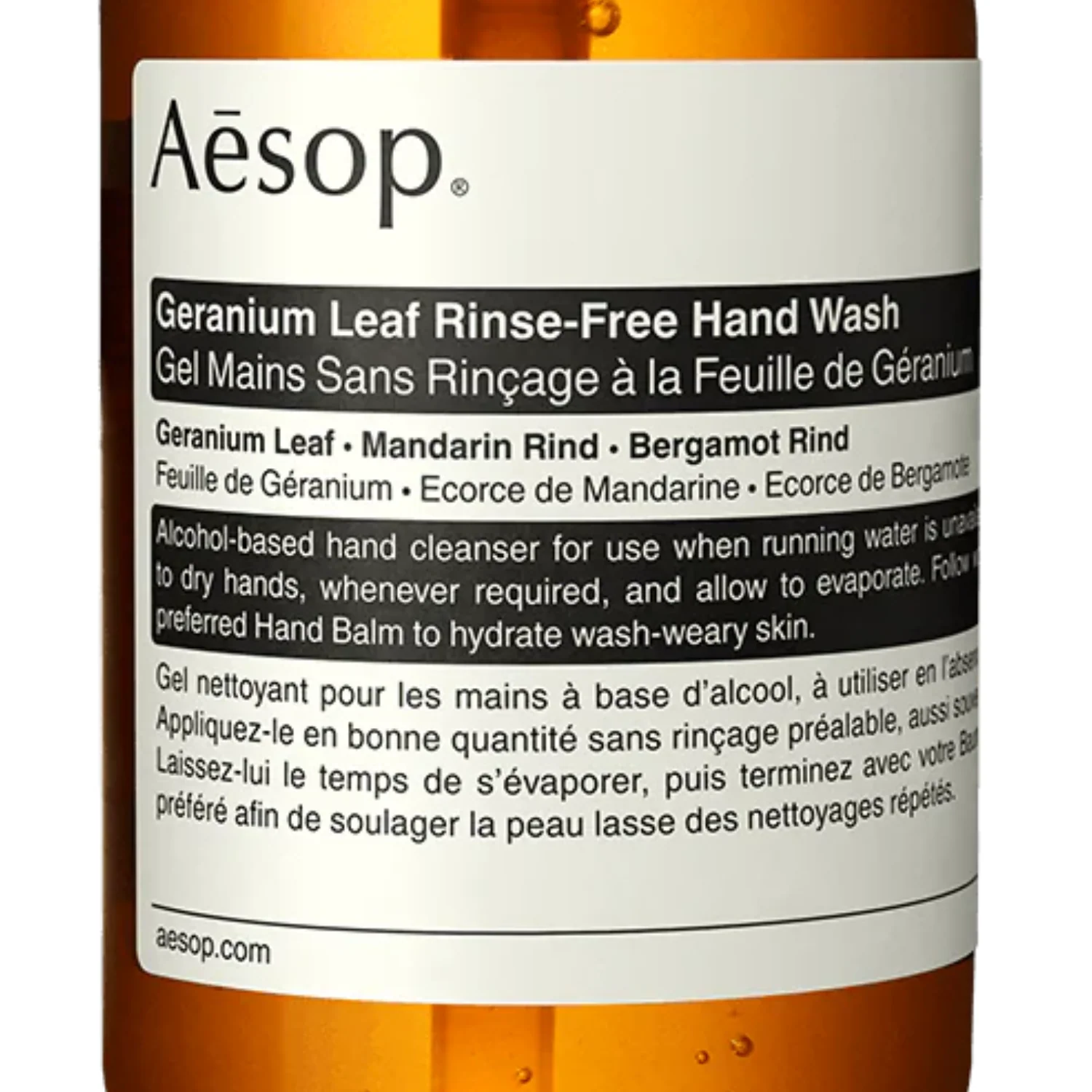 Geranium Leaf Rinse-Free Hand Wash 500mL - Image 2