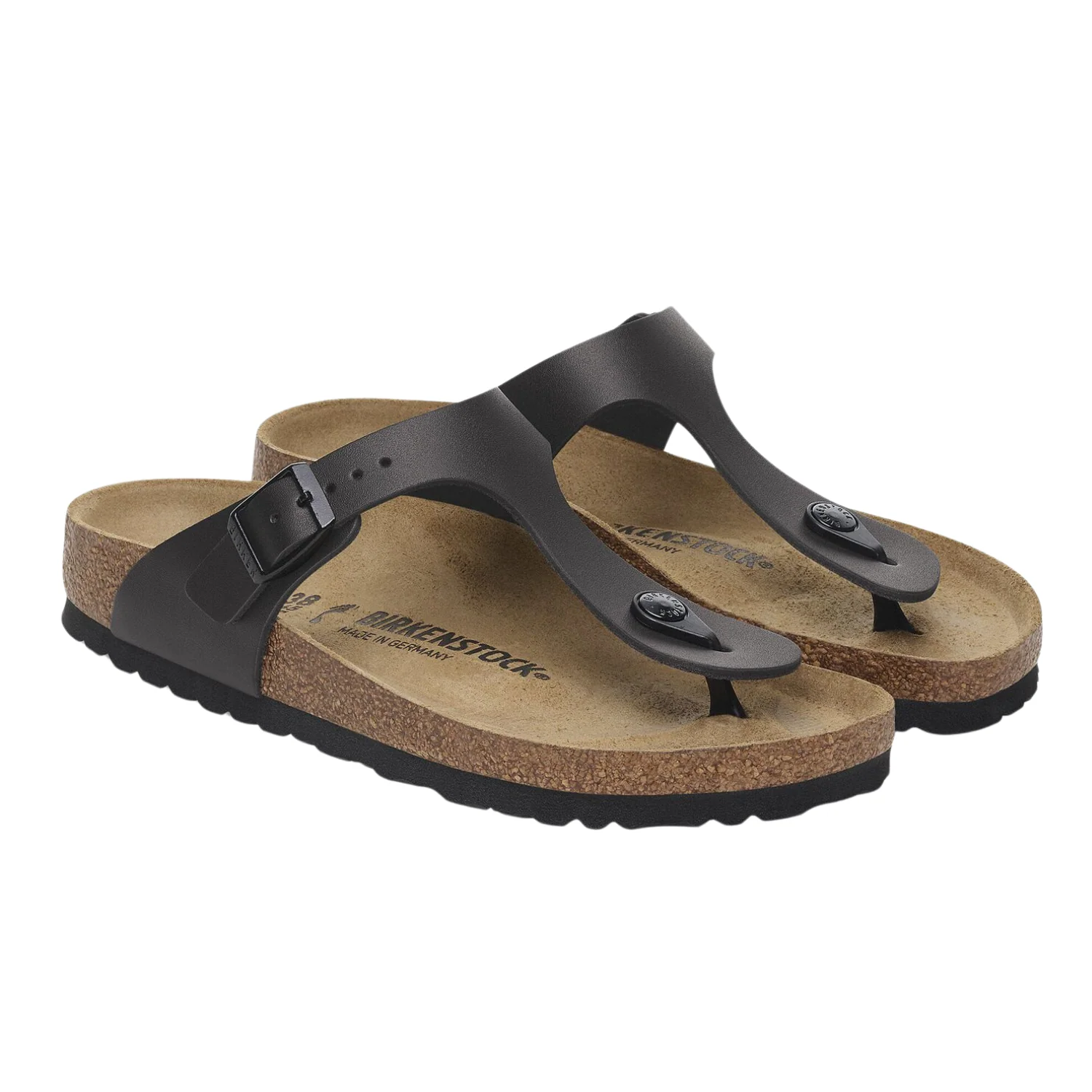 Gizeh Natural Leather - Black - Image 2