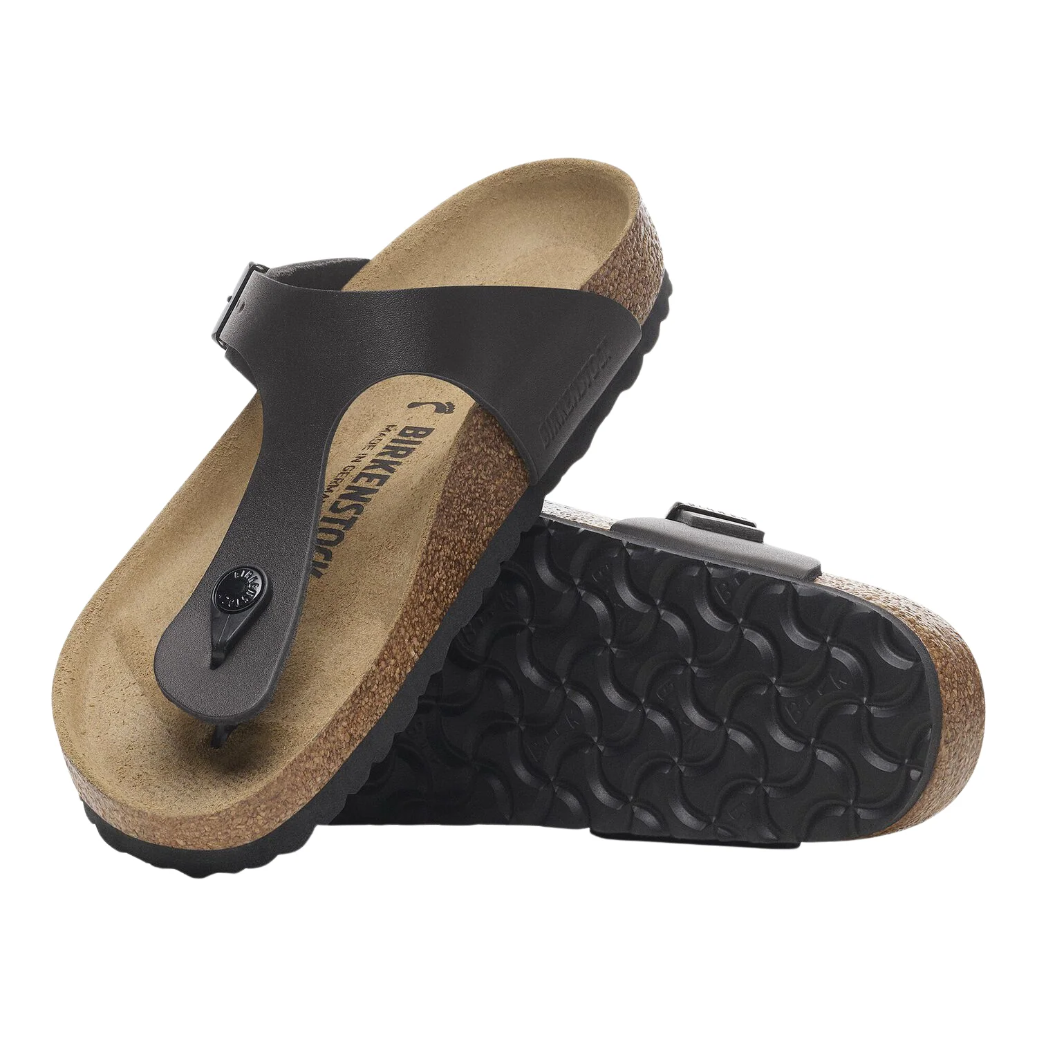 Gizeh Natural Leather - Black - Image 3