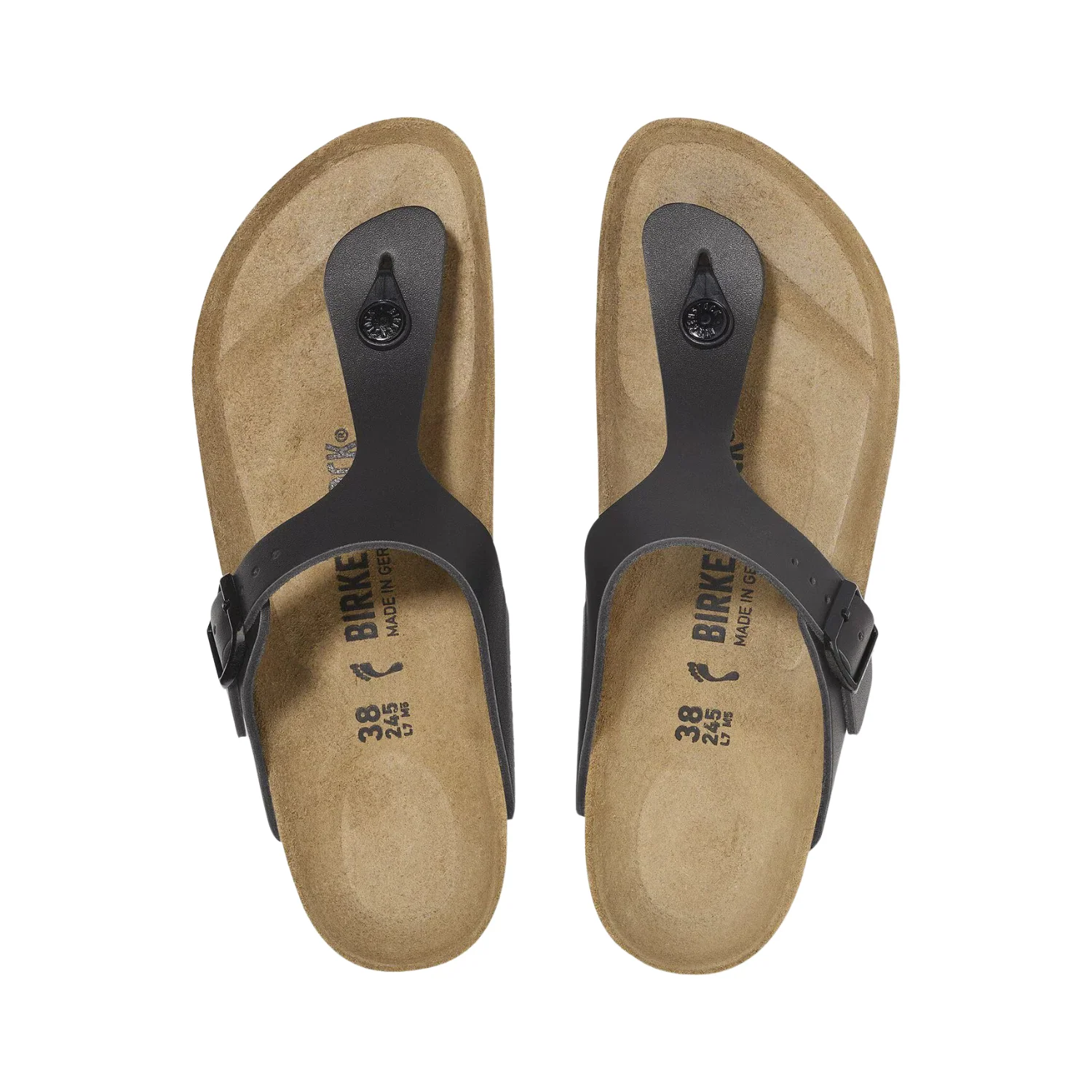 Gizeh Natural Leather - Black - Image 4