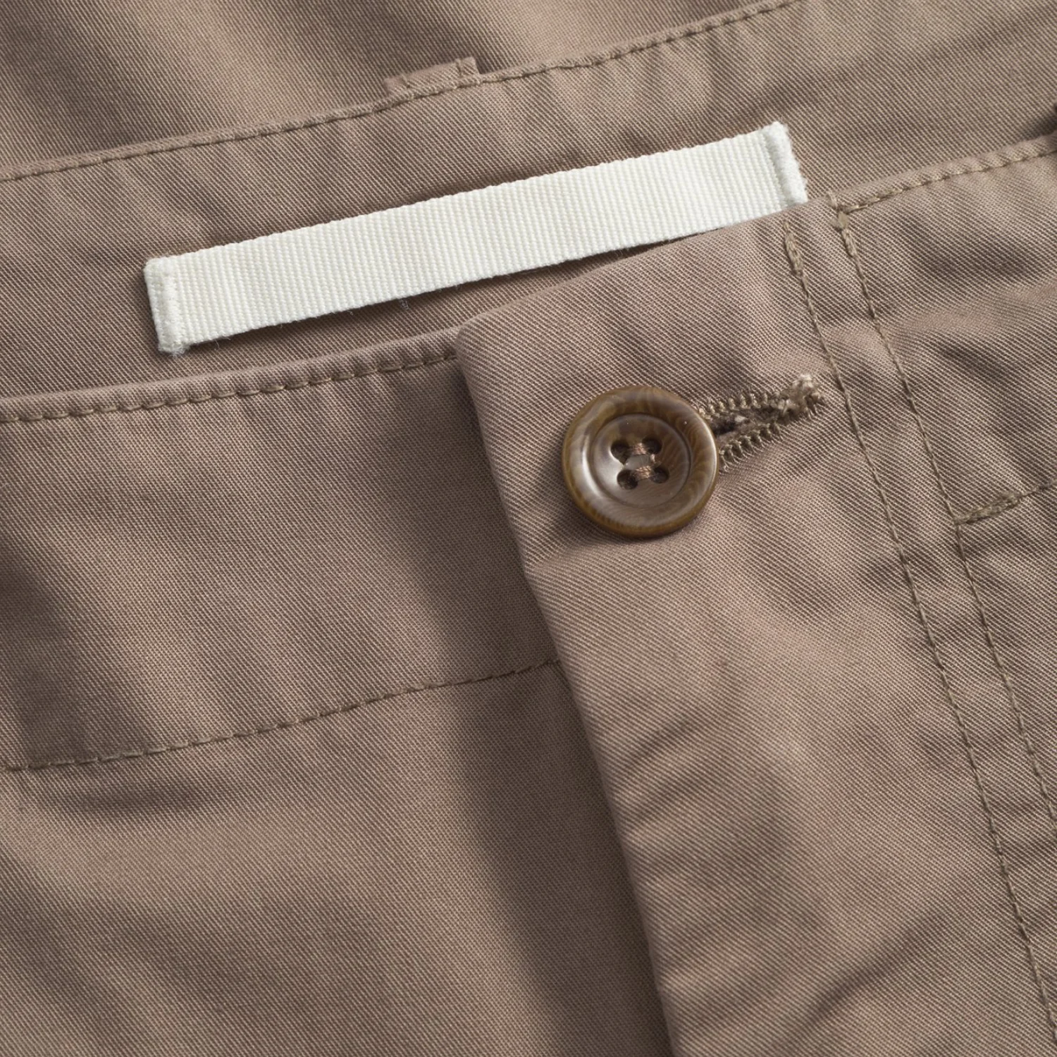 Gorm Relaxed Mineral Dyed Fine Twill Cargo Pants - Walnut - Image 3